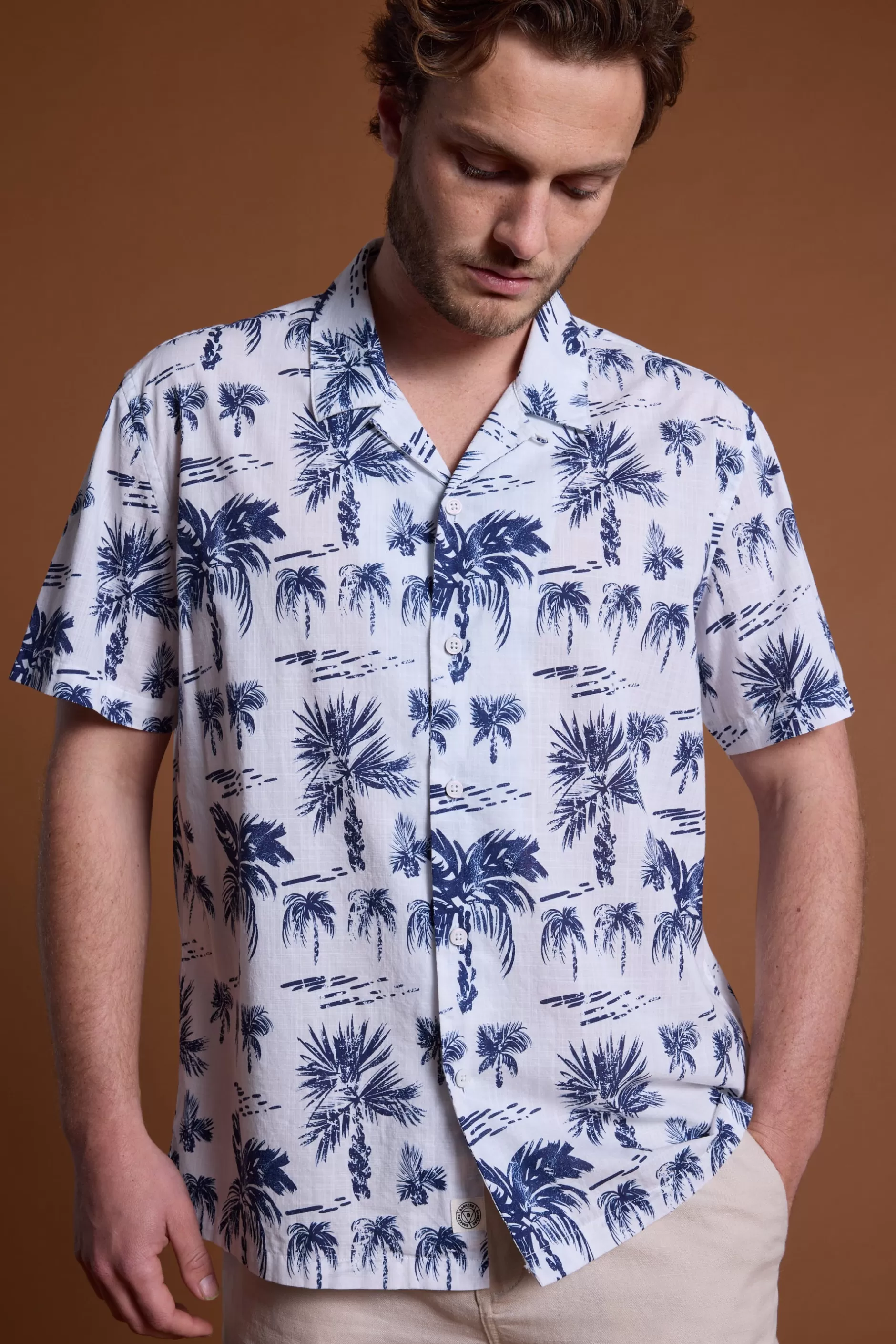 Atlanta Print Cuban Shirt^Barkers Flash Sale