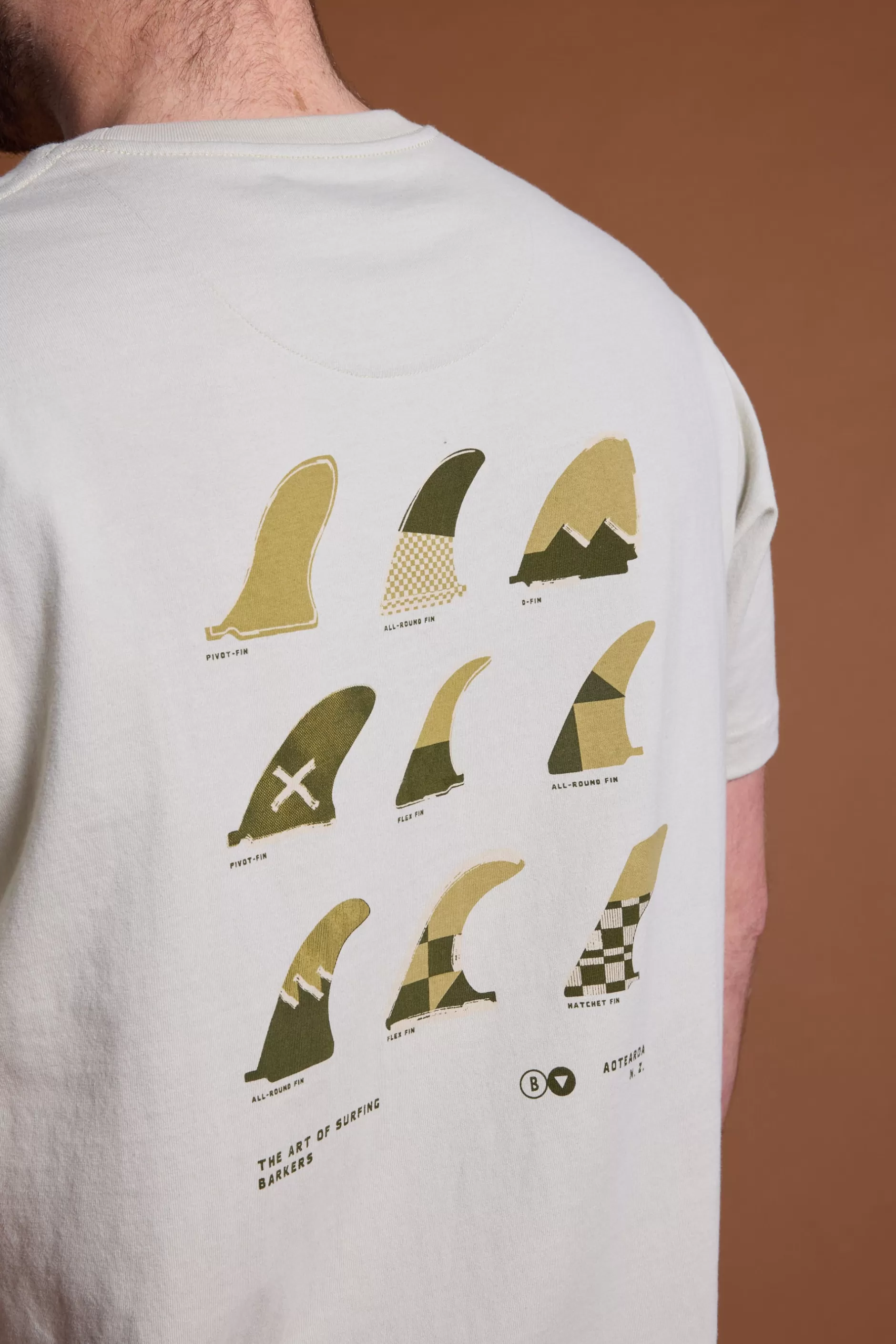 Board Riders Print Tee^Barkers Best Sale