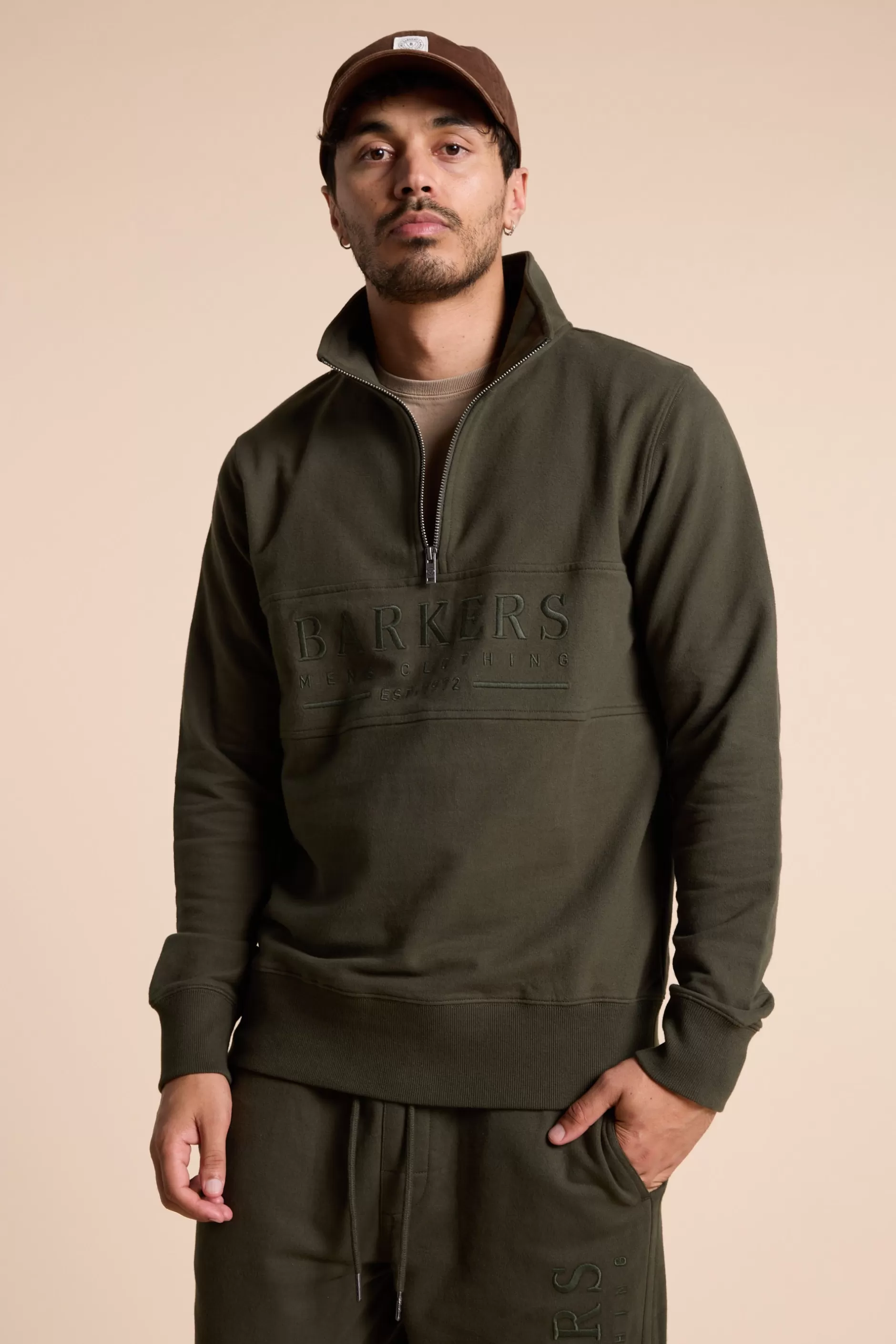 Heritage 1/4 Zip^Barkers Clearance