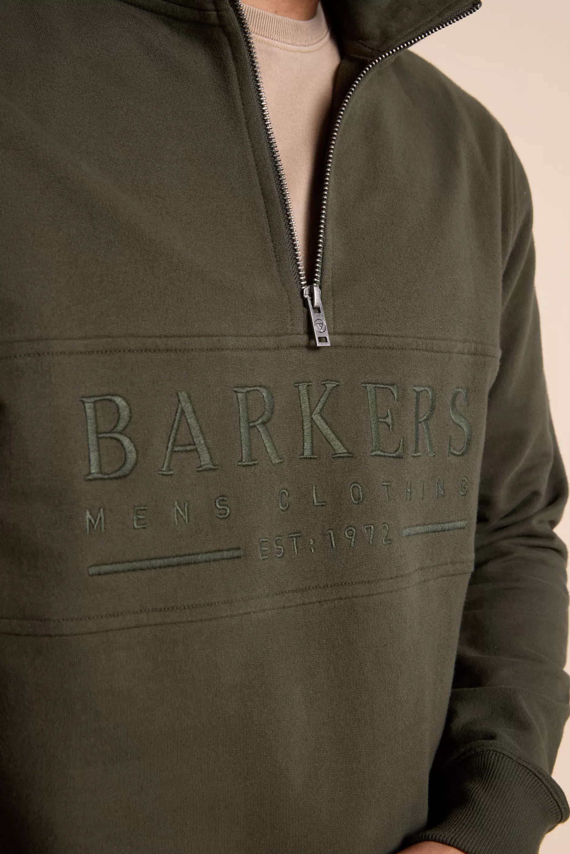 Heritage 1/4 Zip^Barkers Clearance