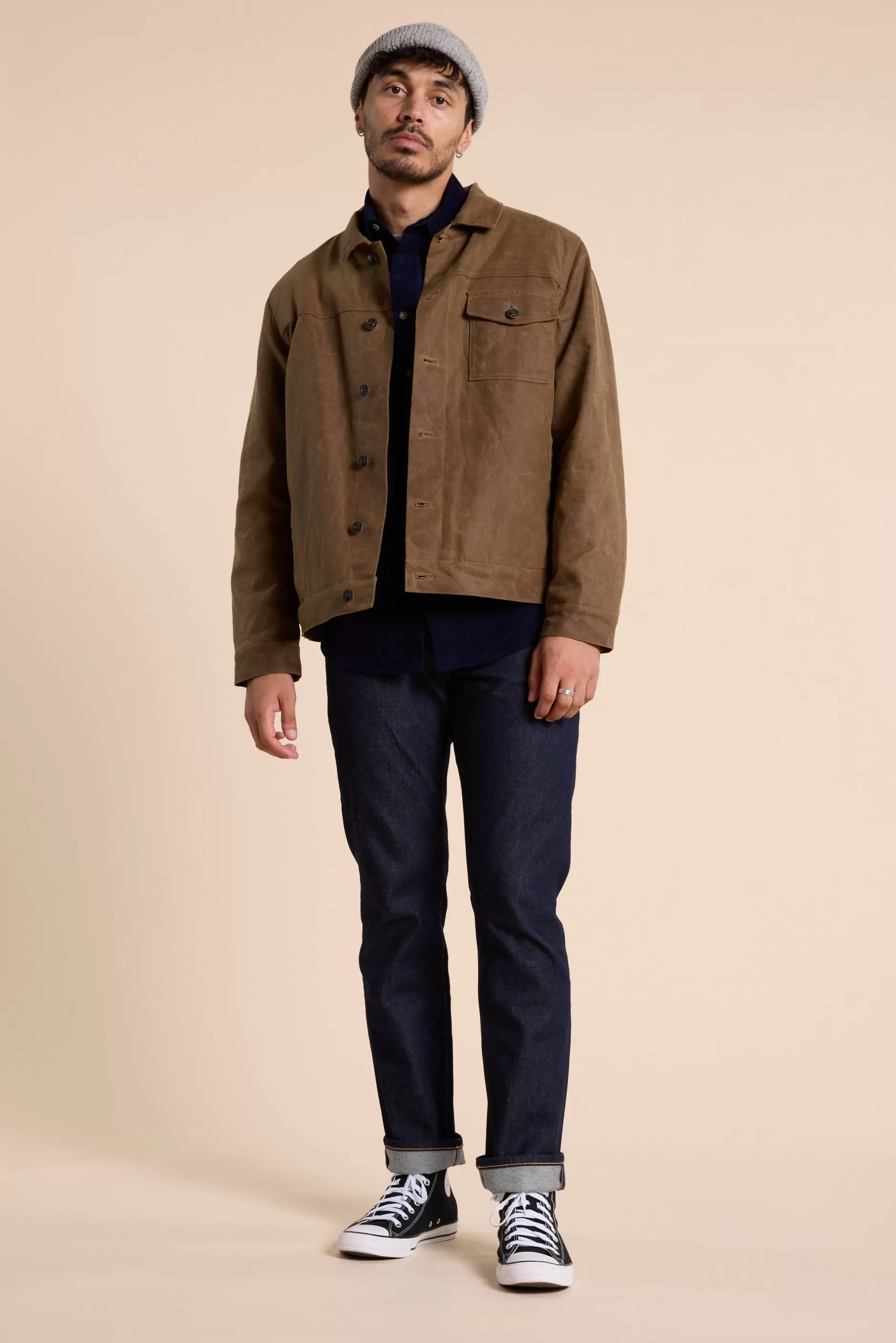 Benson Waxed Cotton Jacket^Barkers Hot