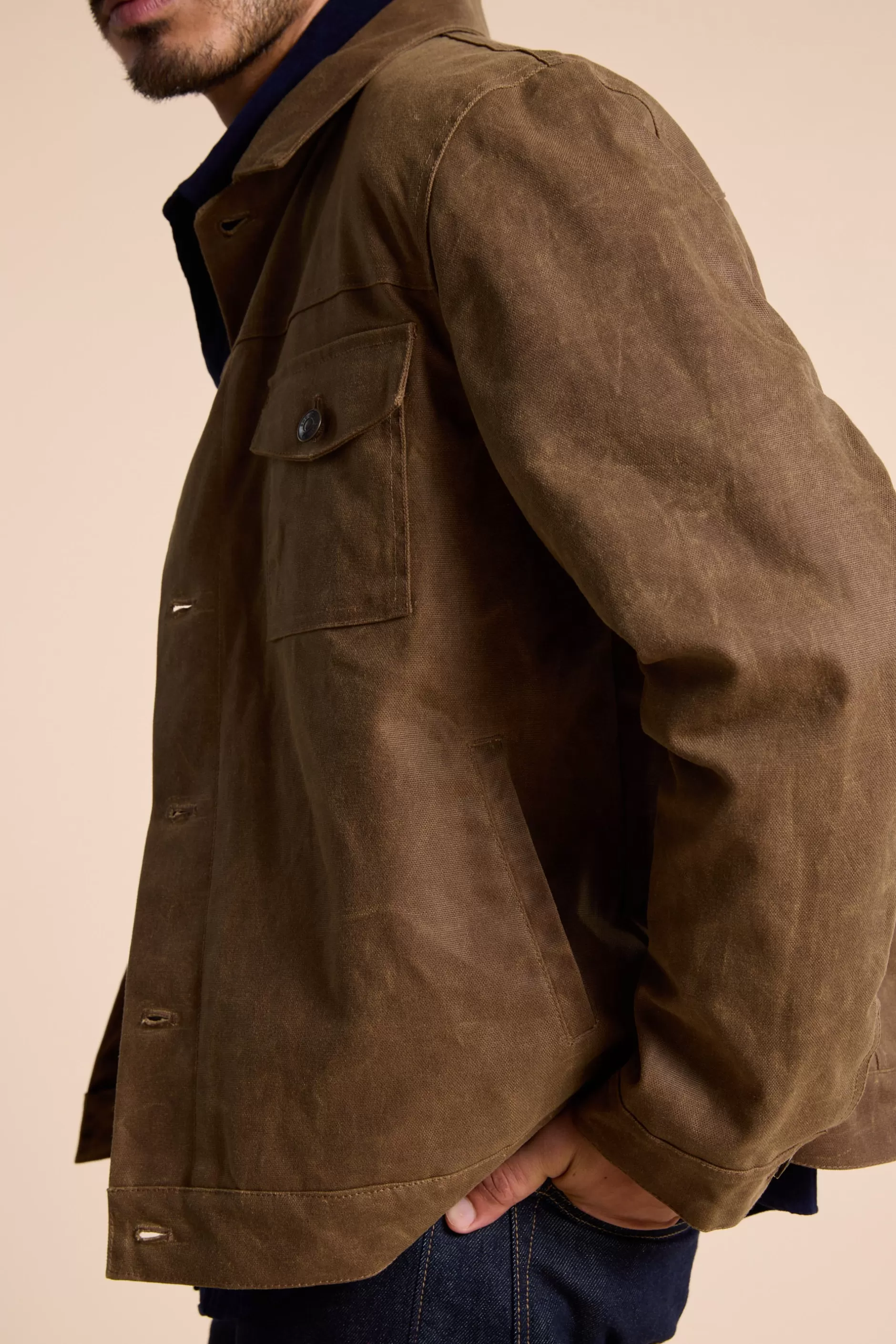 Benson Waxed Cotton Jacket^Barkers Hot