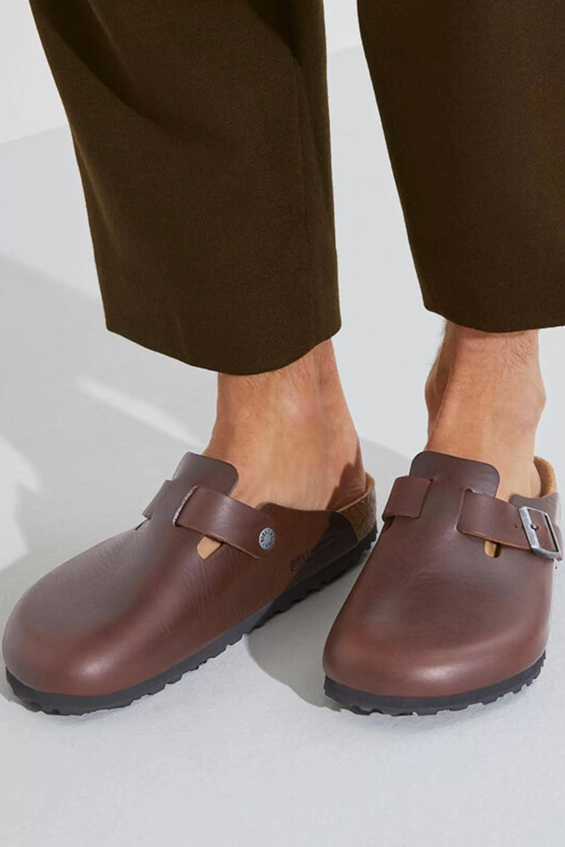Birkenstock Boston Vintage Wood^Barkers Shop