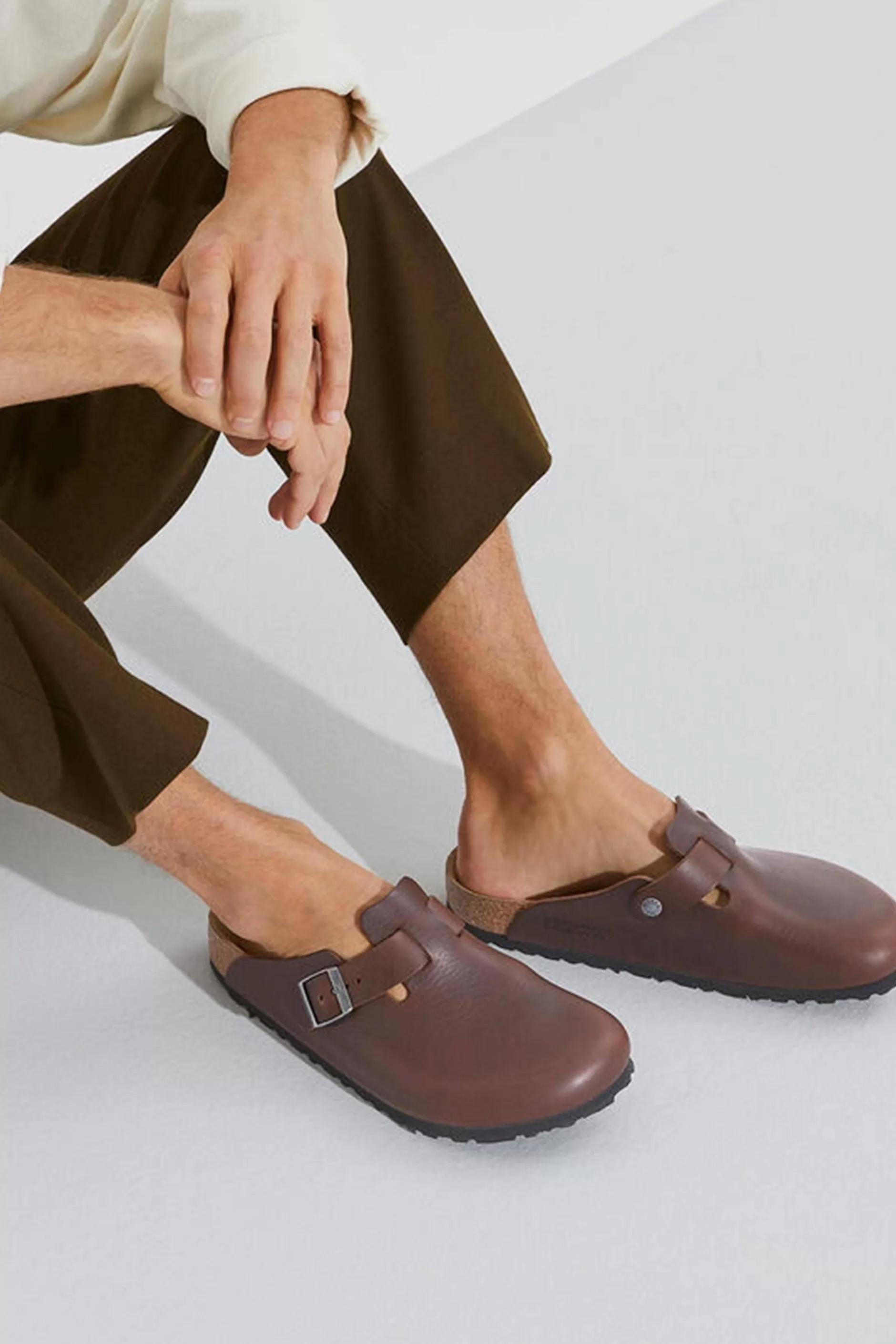 Birkenstock Boston Vintage Wood^Barkers Shop
