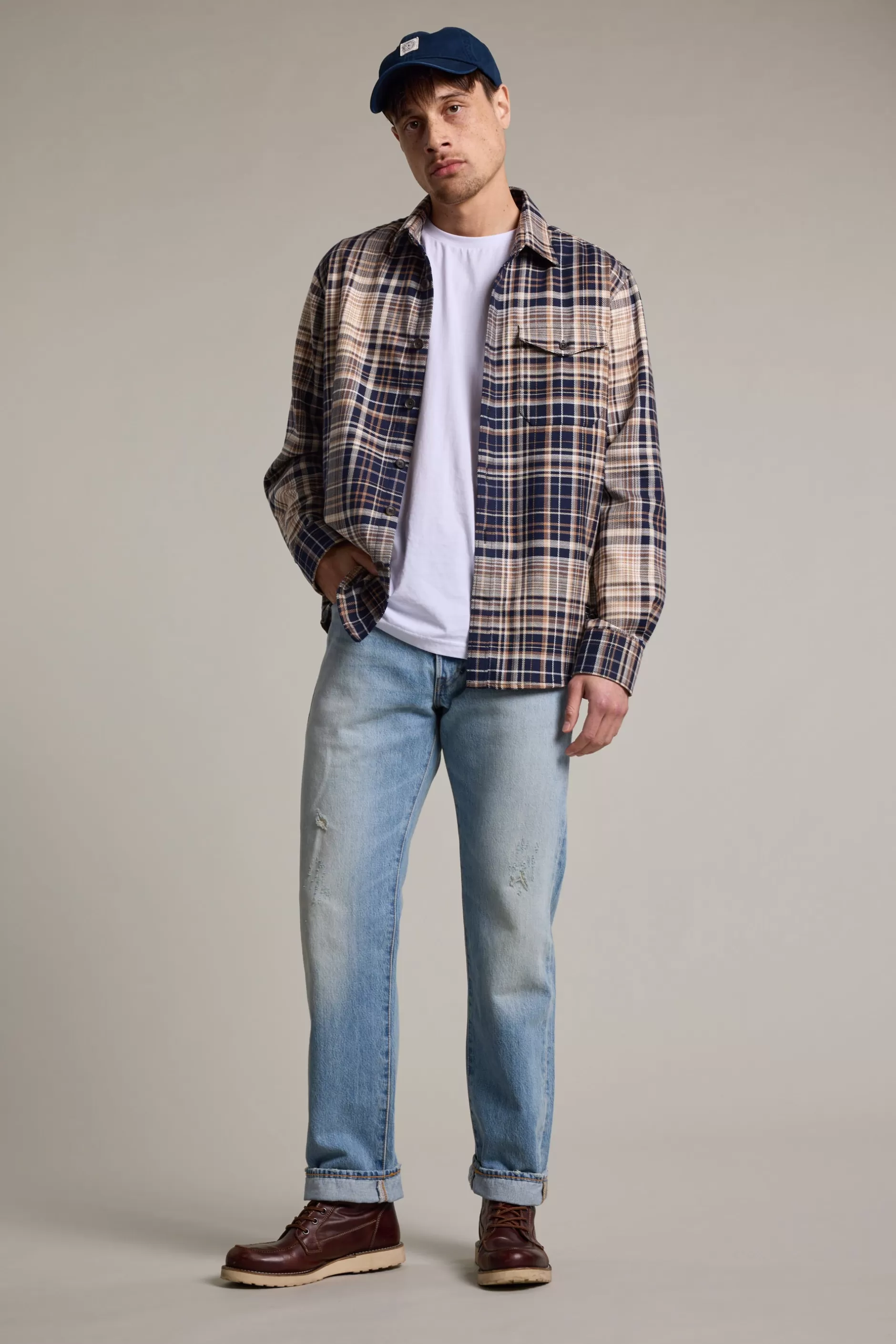 Chorely Check Overshirt^Barkers Fashion