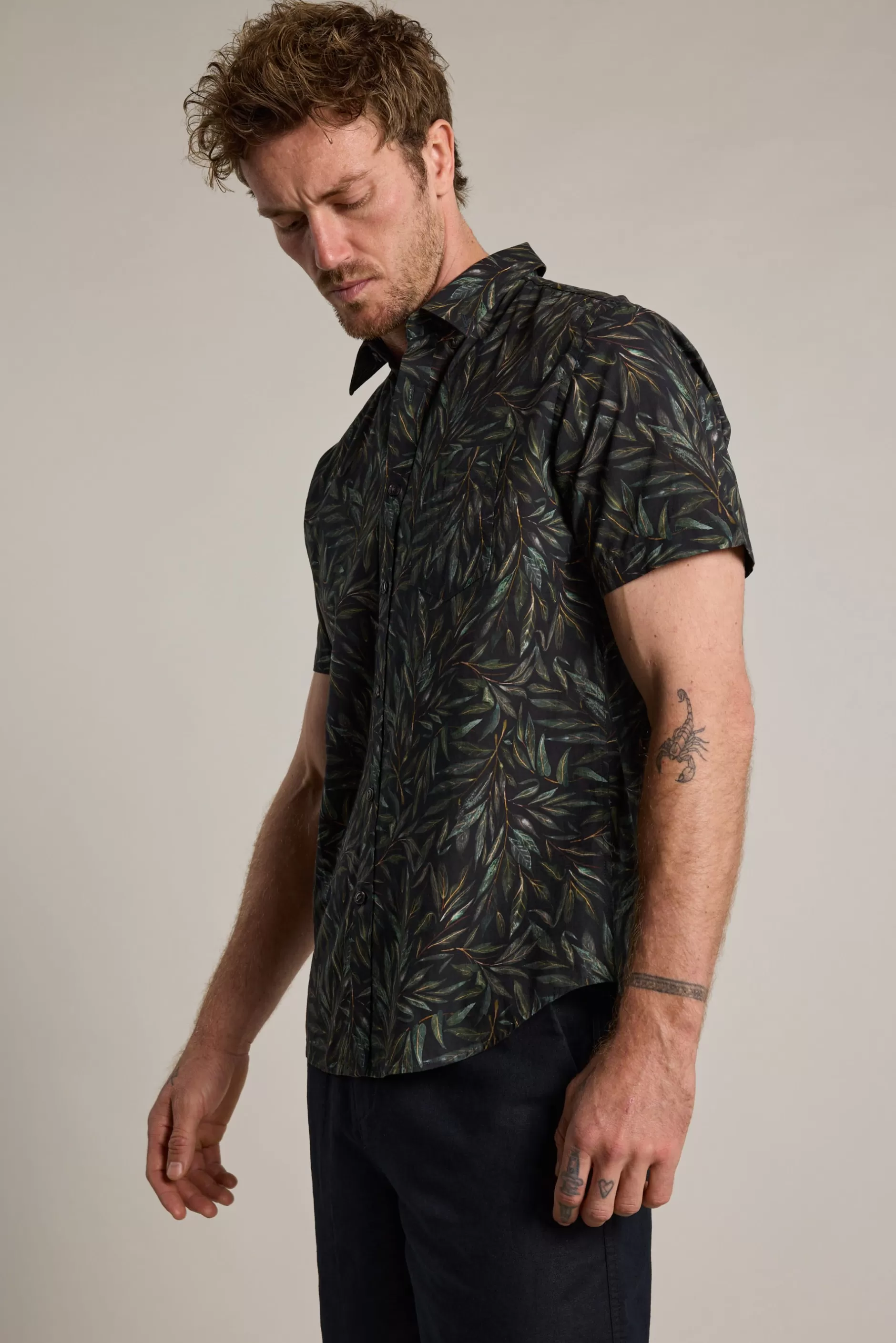 Coleman Print Shirt^Barkers Best Sale