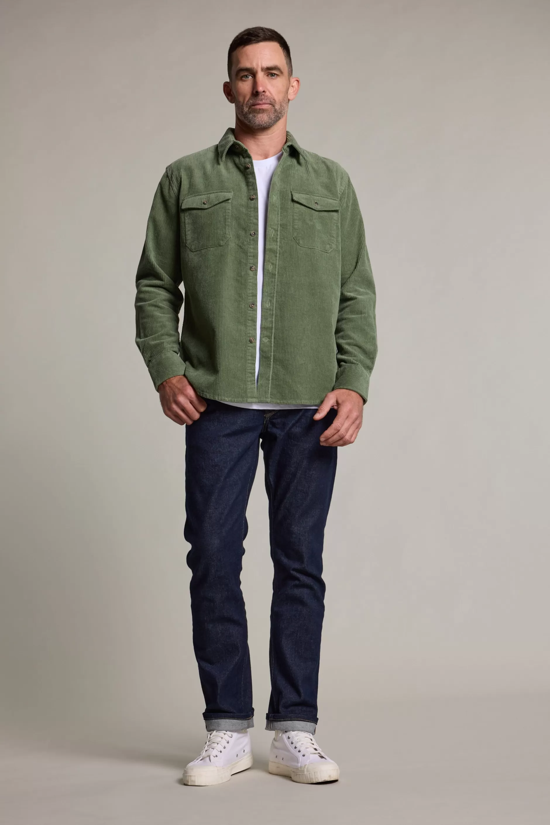 Danesbury Cord Overshirt^Barkers Flash Sale