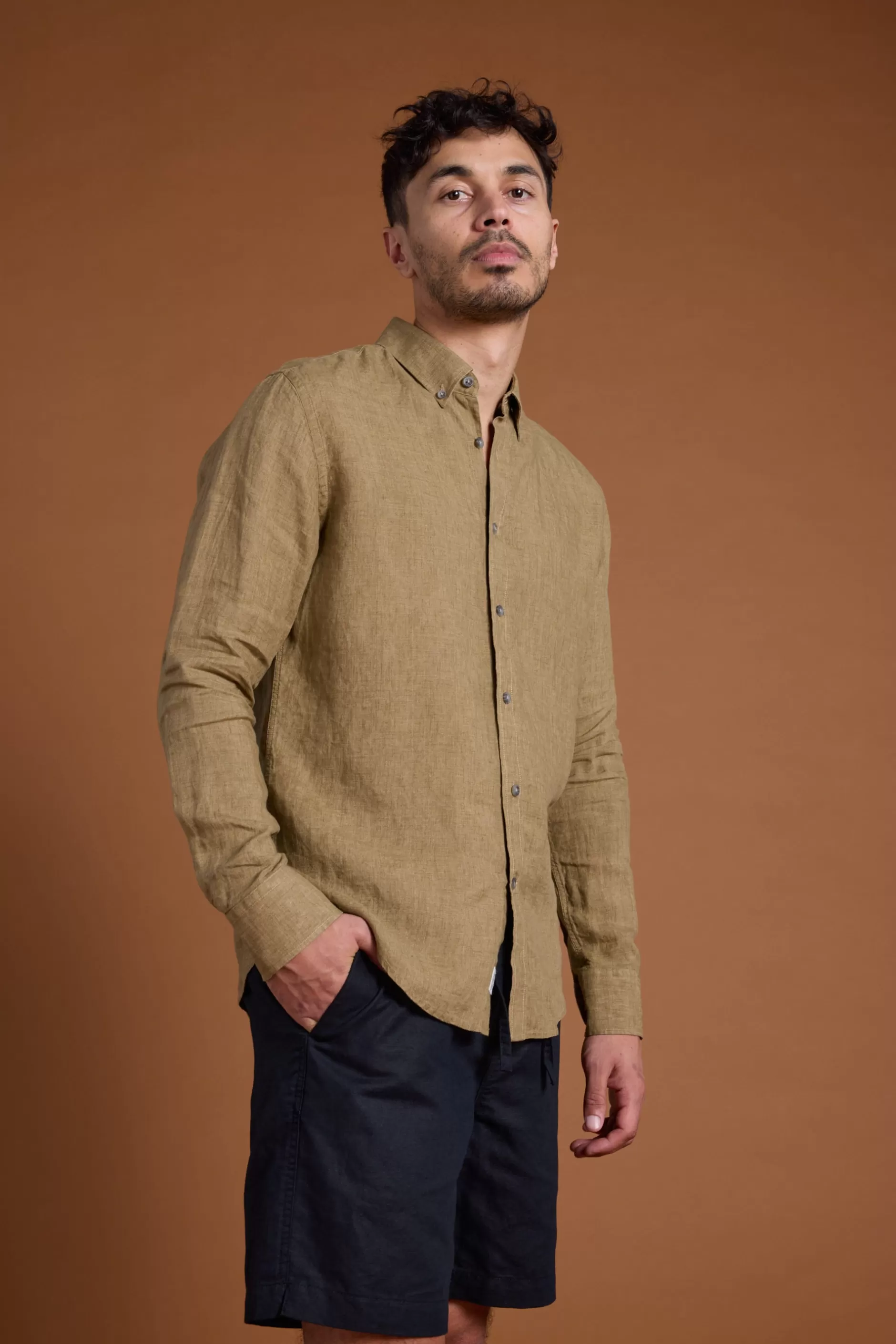 Dorset Linen Shirt^Barkers Store