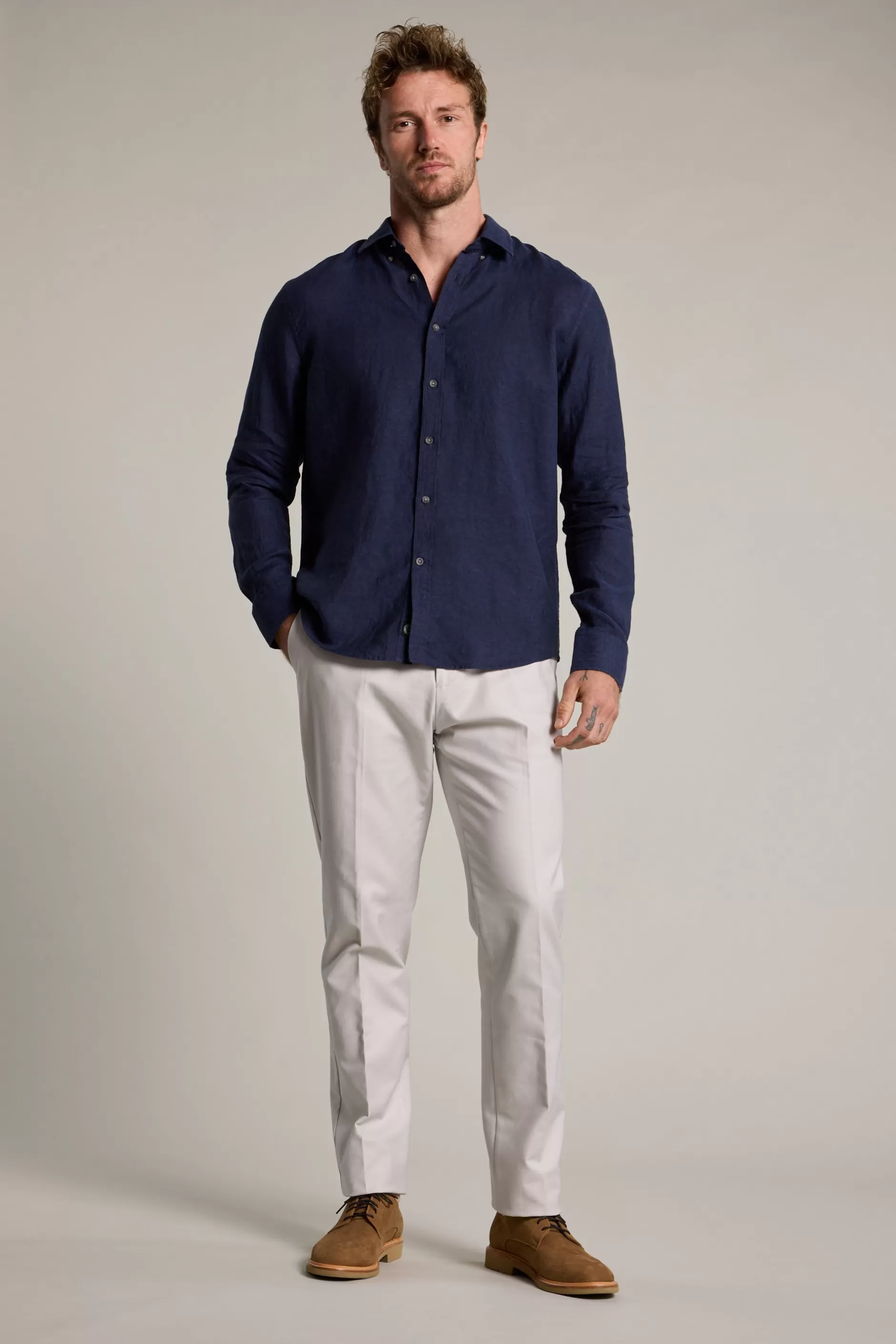 Dorset Linen Shirt^Barkers Best Sale