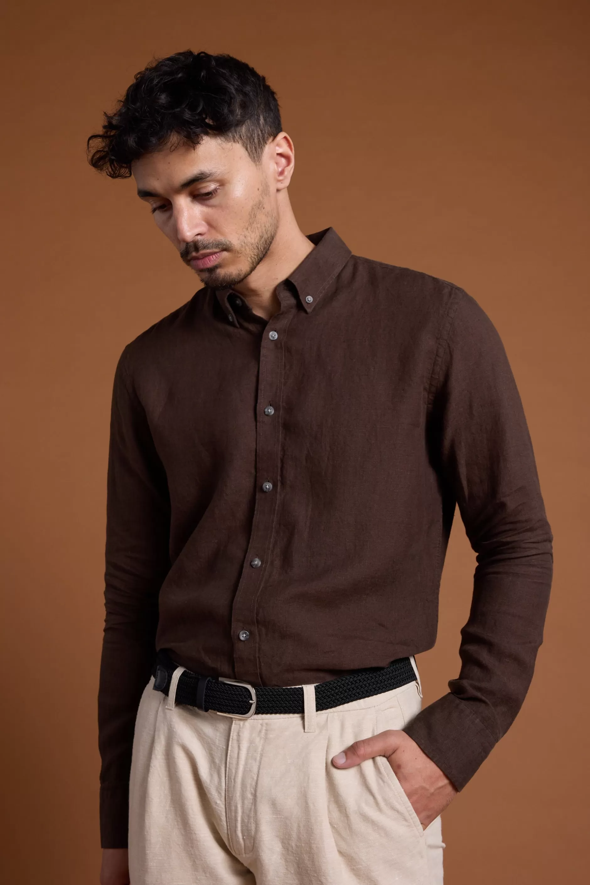 Dorset Linen Shirt^Barkers Sale