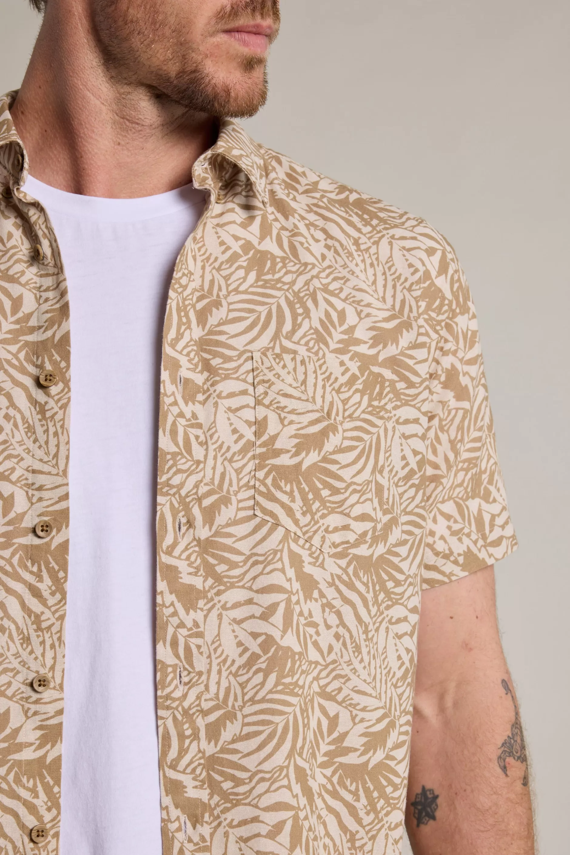 Filbert Print Shirt^Barkers Cheap