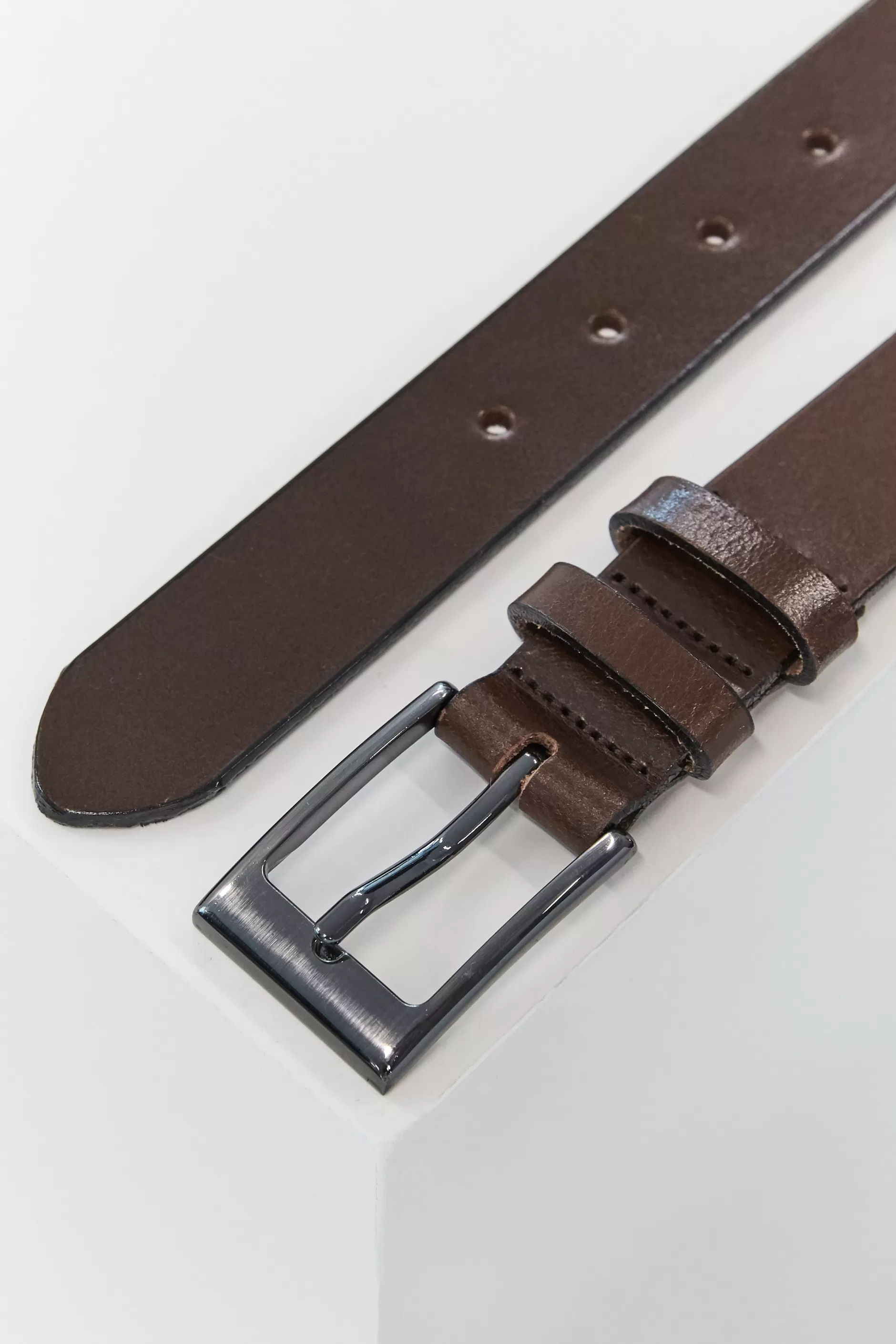 Frances Leather Belt^Barkers Outlet