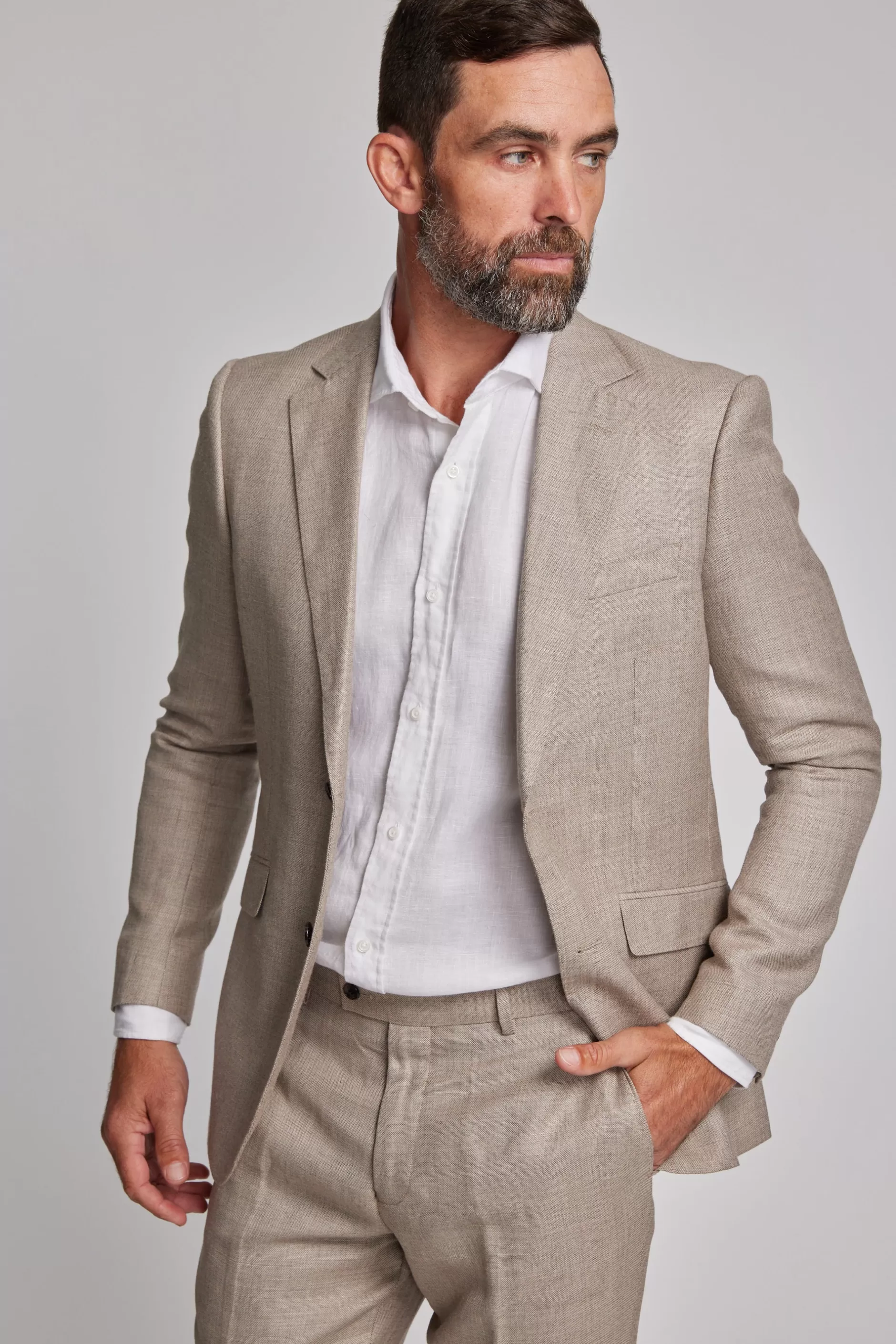 Grantley Linen Suit Jacket^Barkers Cheap