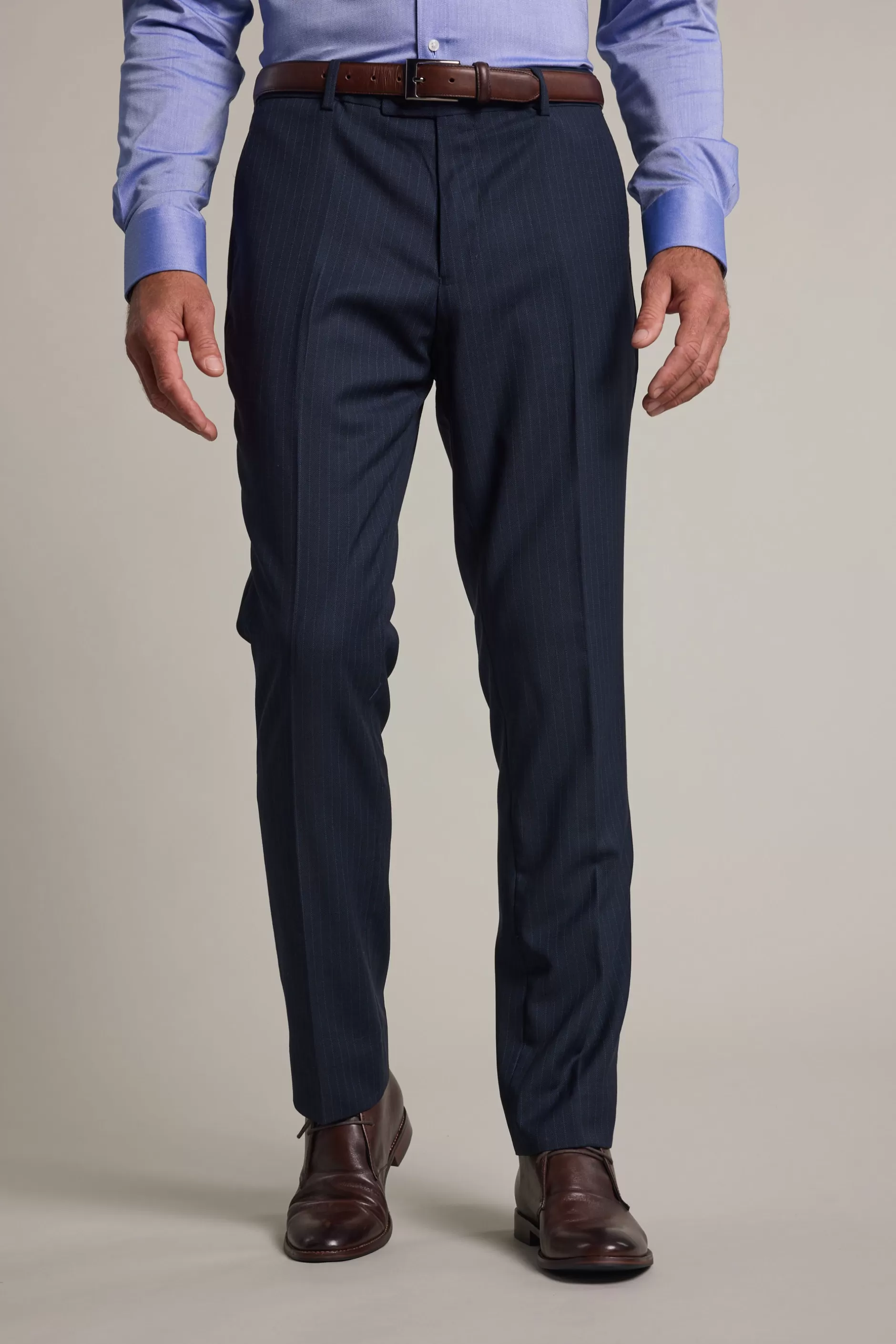 Ingram Pinstripe Suit Trouser^Barkers Online