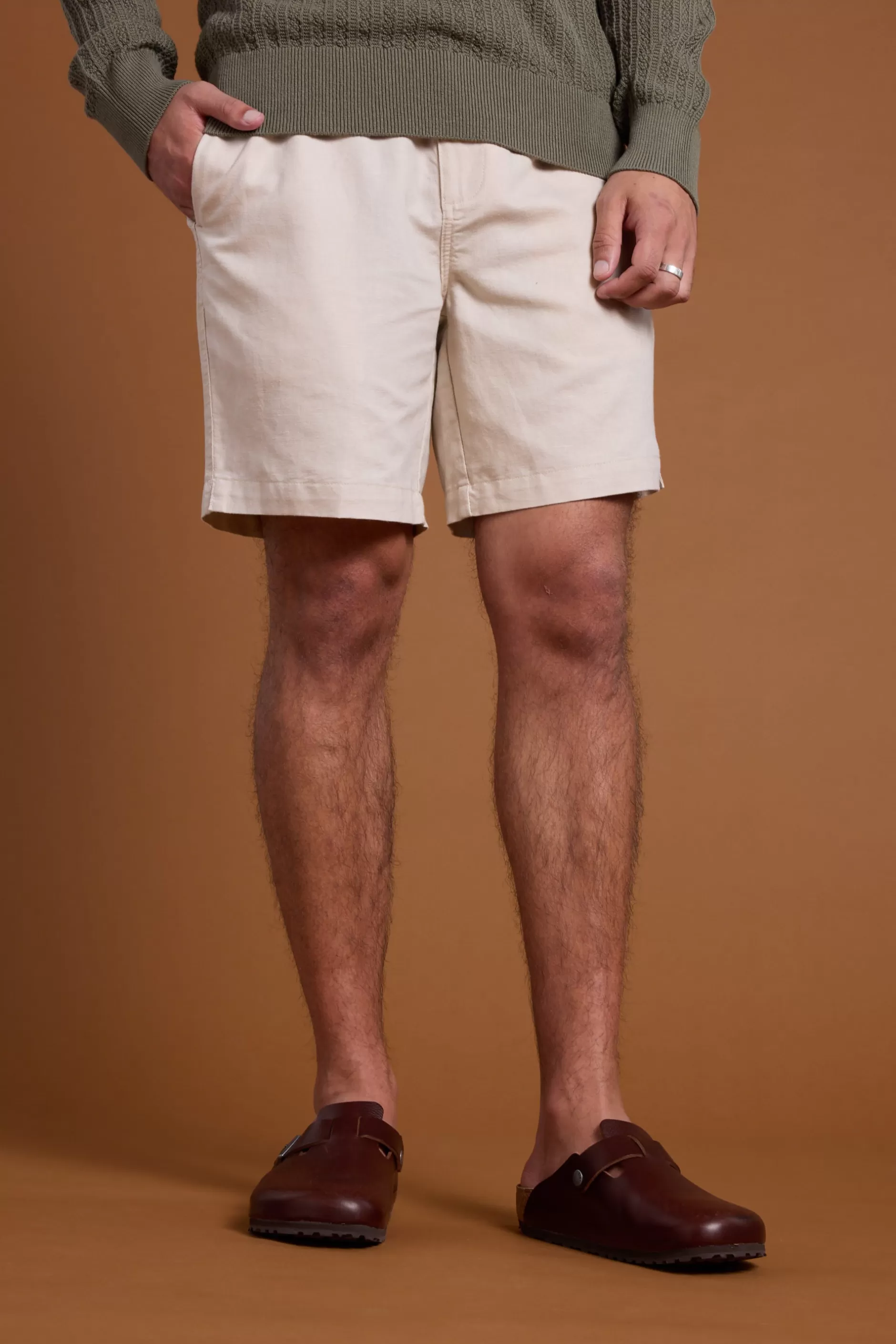 Jasper Linen Weekend Short^Barkers Shop