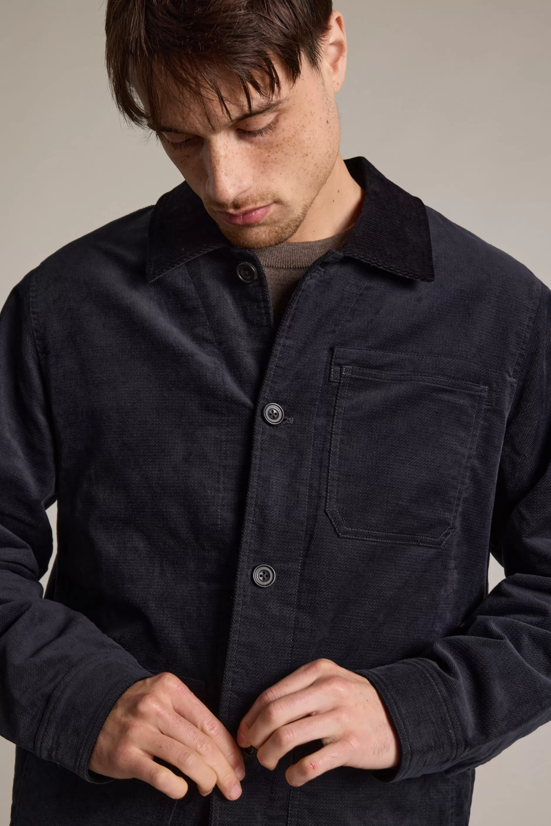 Keswick Cord Chore Jacket^Barkers Fashion