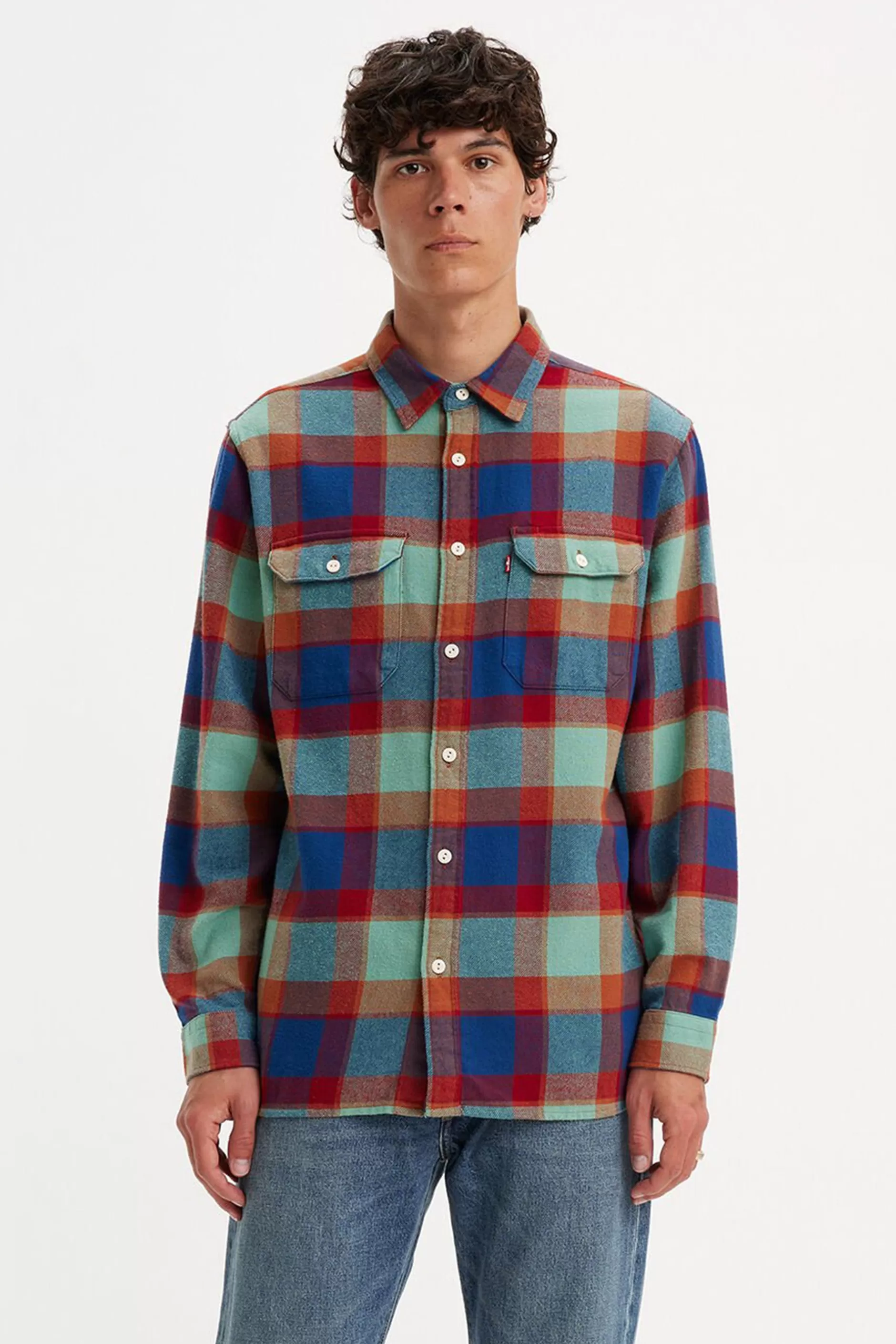 Levi's Jackson Worker Check Shirt^Barkers Shop