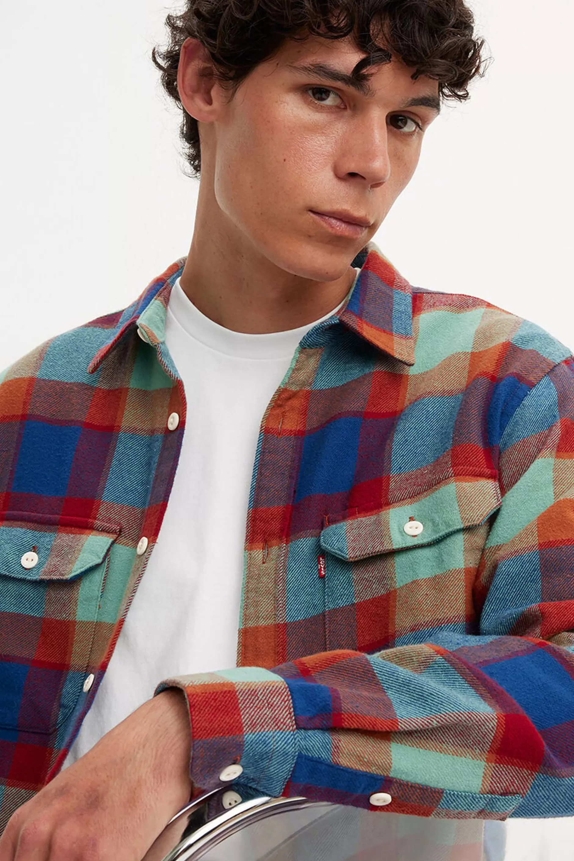 Levi's Jackson Worker Check Shirt^Barkers Shop