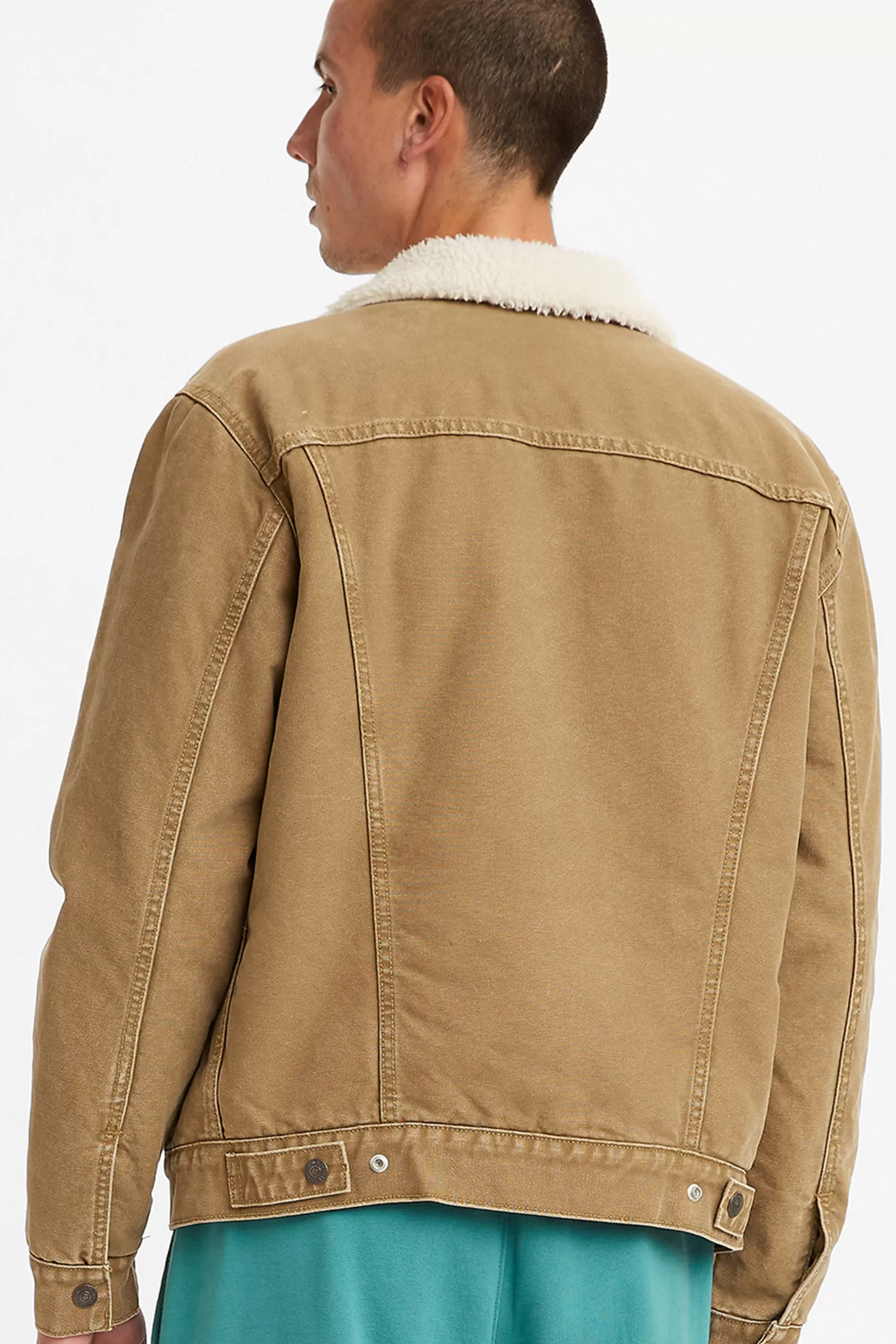 Levi's Type 3 Sherpa Trucker^Barkers New