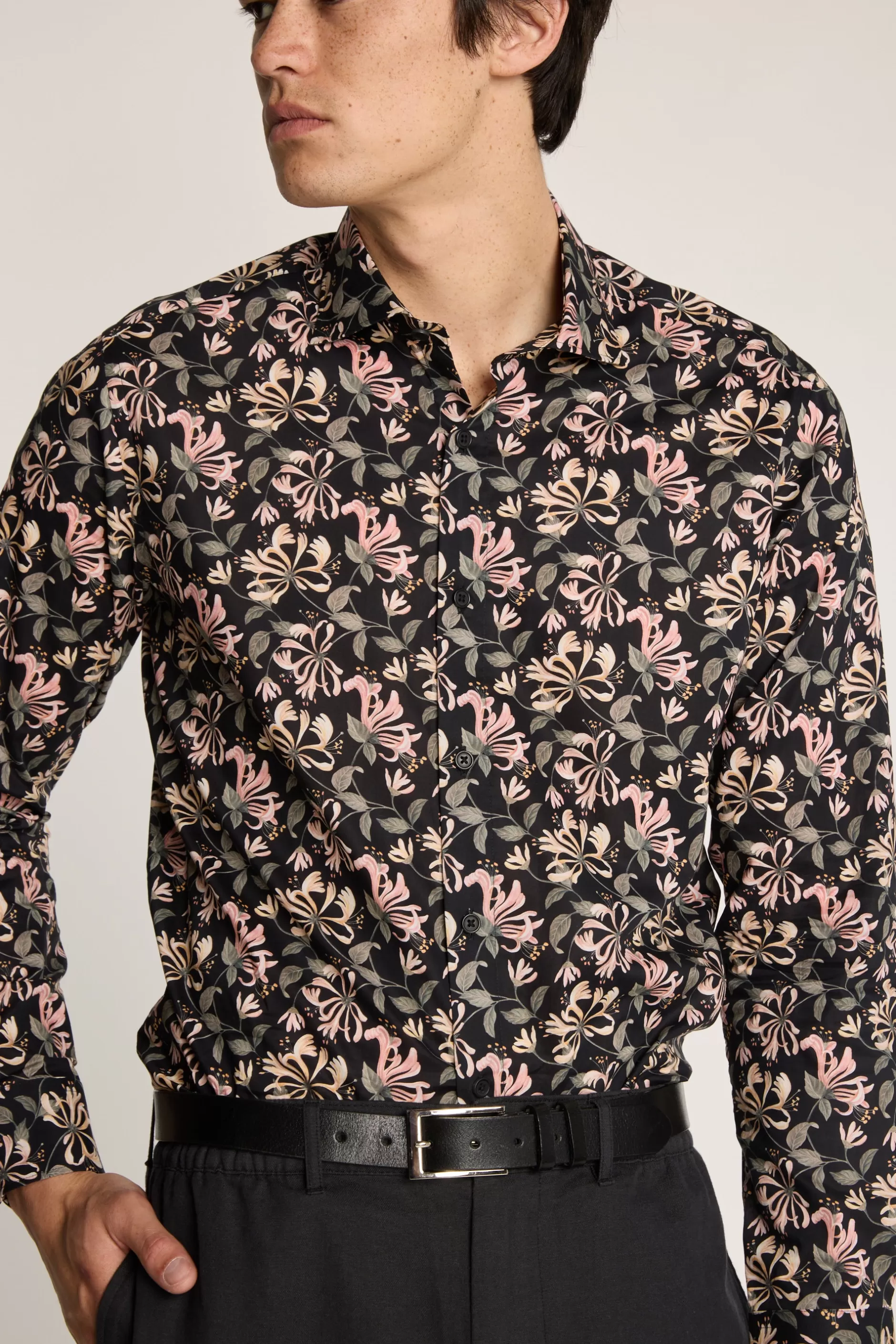 Liberty Honeysuckle Dance Print Shirt^Barkers Sale