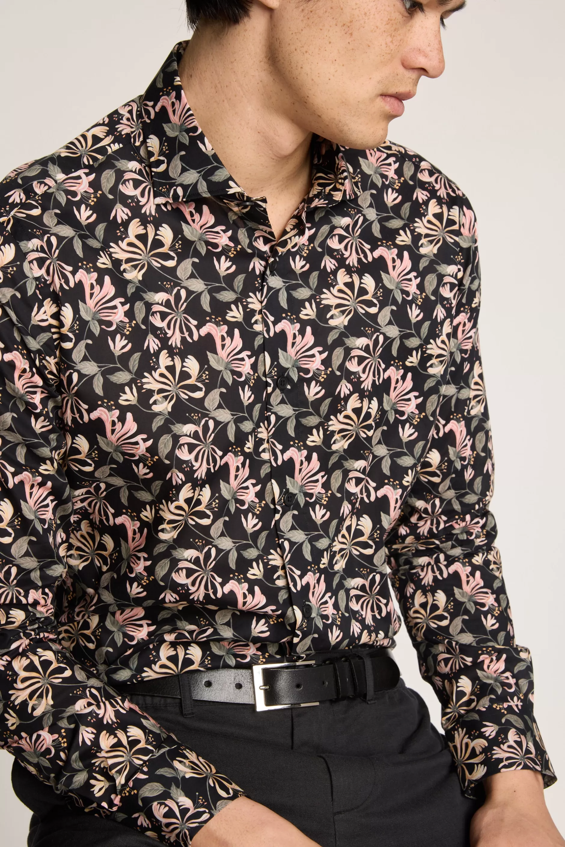 Liberty Honeysuckle Dance Print Shirt^Barkers Sale