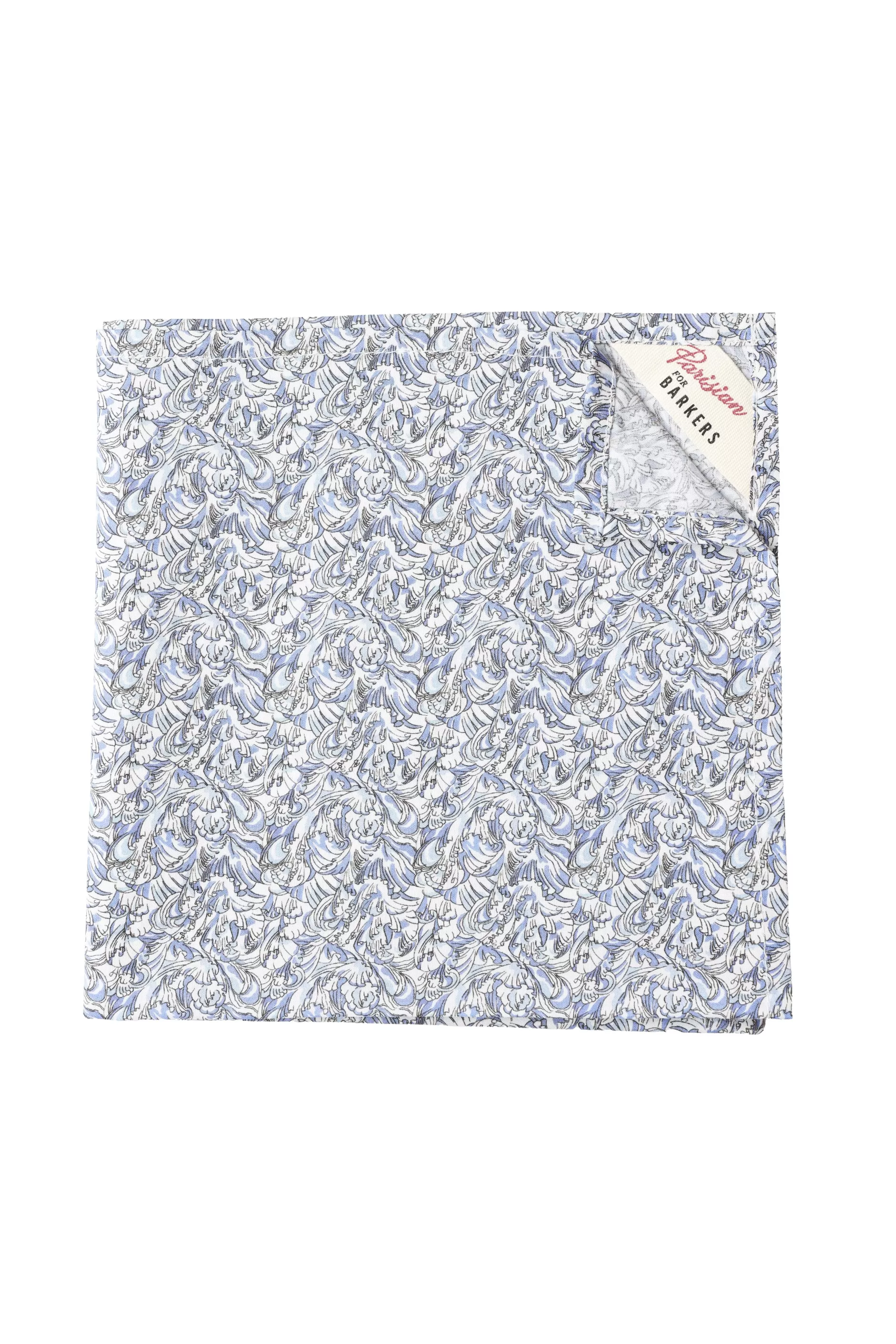 Liberty Petal Frill Pocket Square^Barkers Outlet