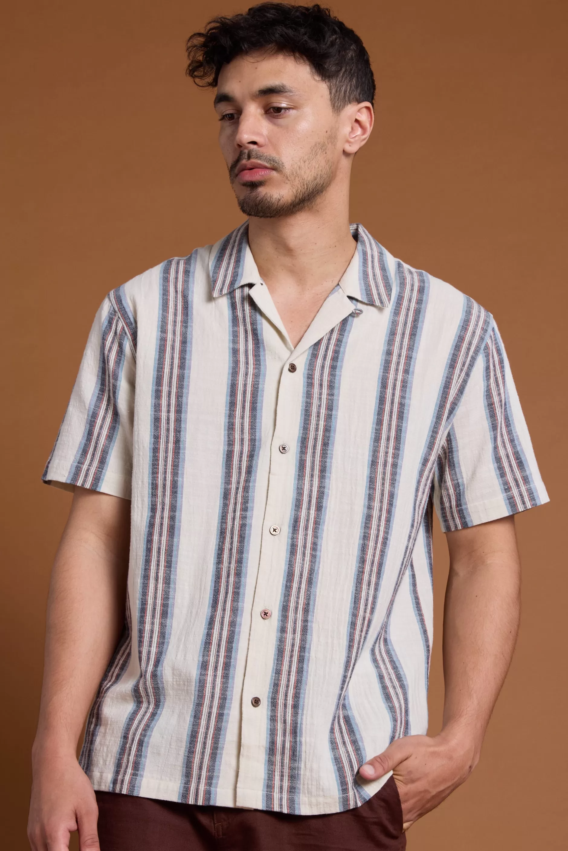 Lipton Stripe Cuban Shirt^Barkers Best