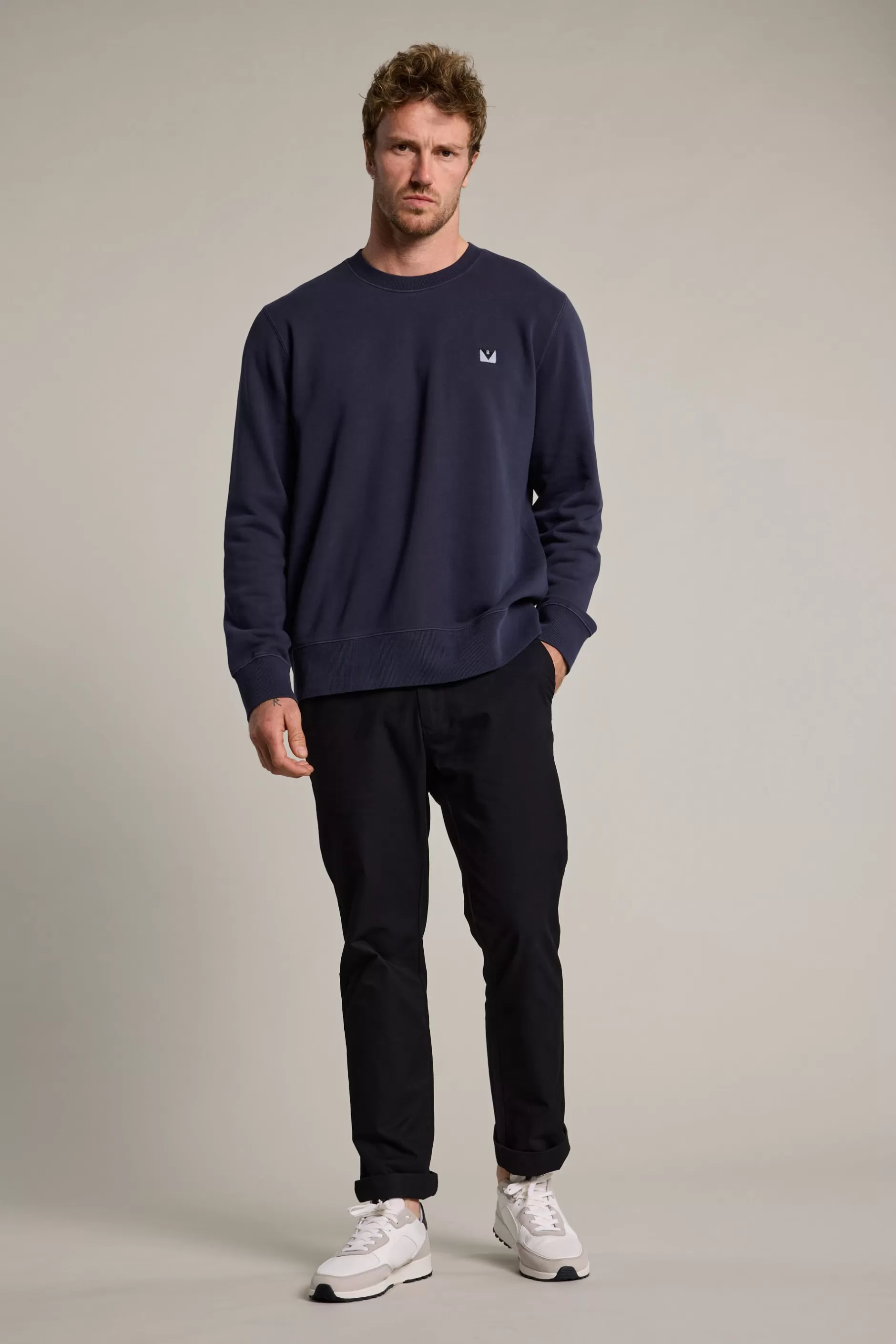 Newton Washed Crew^Barkers Flash Sale