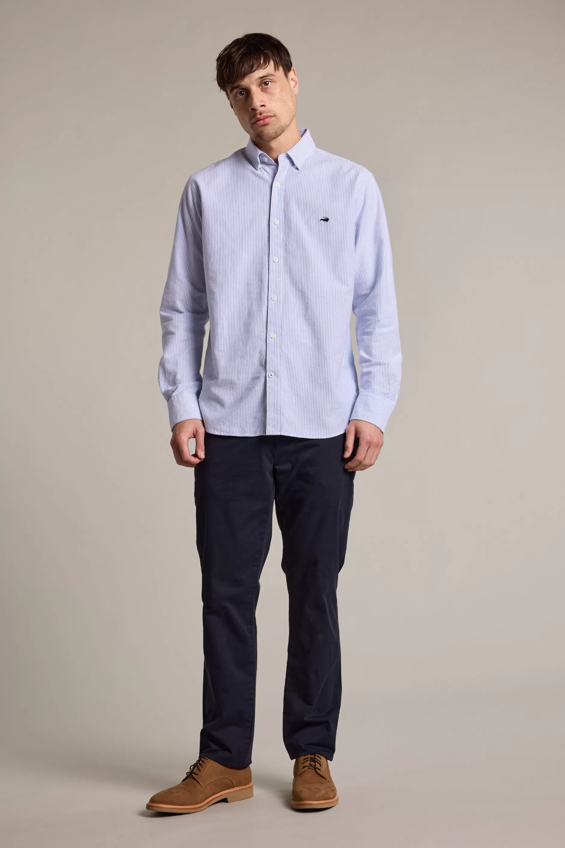 Nina Stripe Oxford Shirt^Barkers Clearance