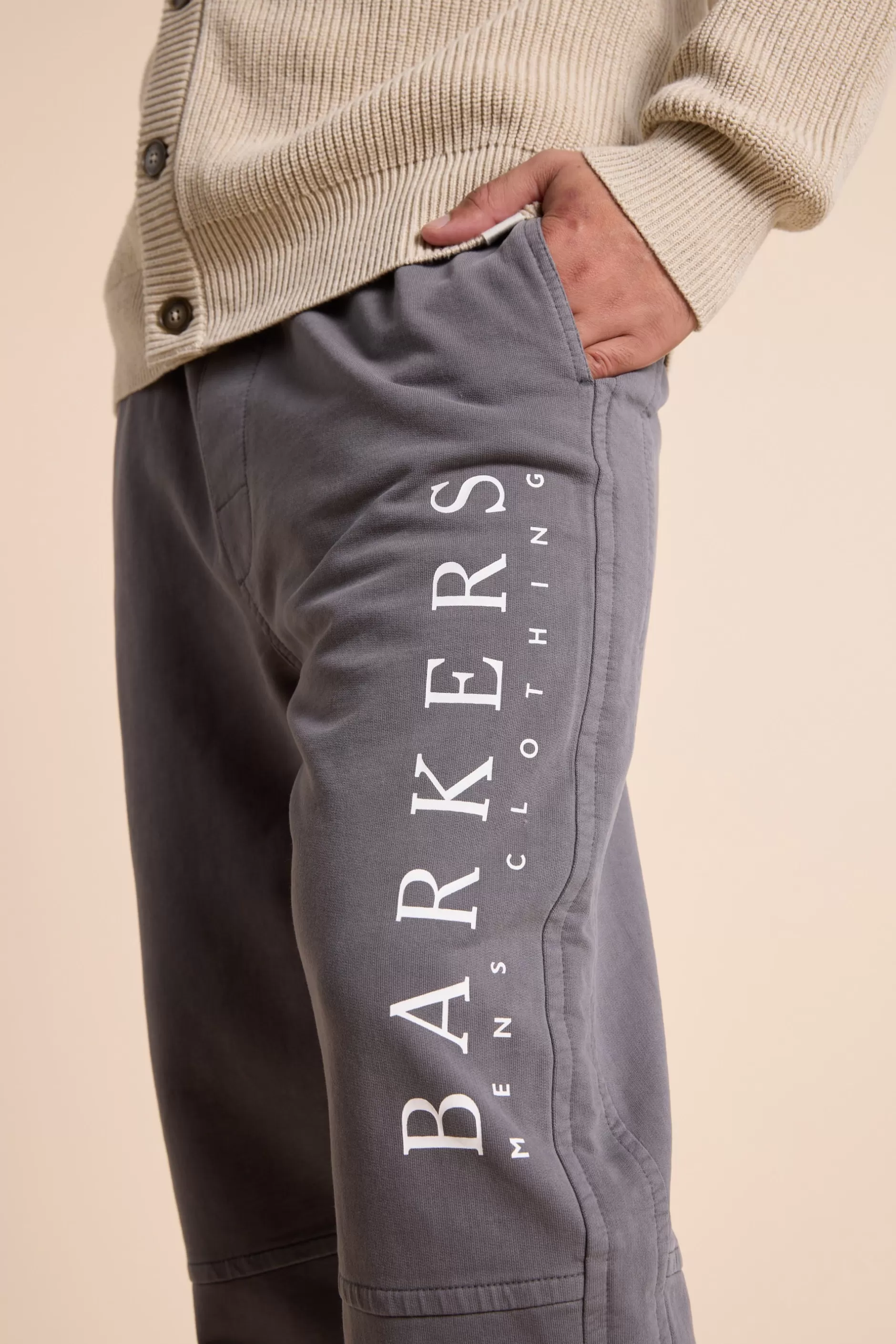 Organic Classic Print Track Pants^Barkers Flash Sale