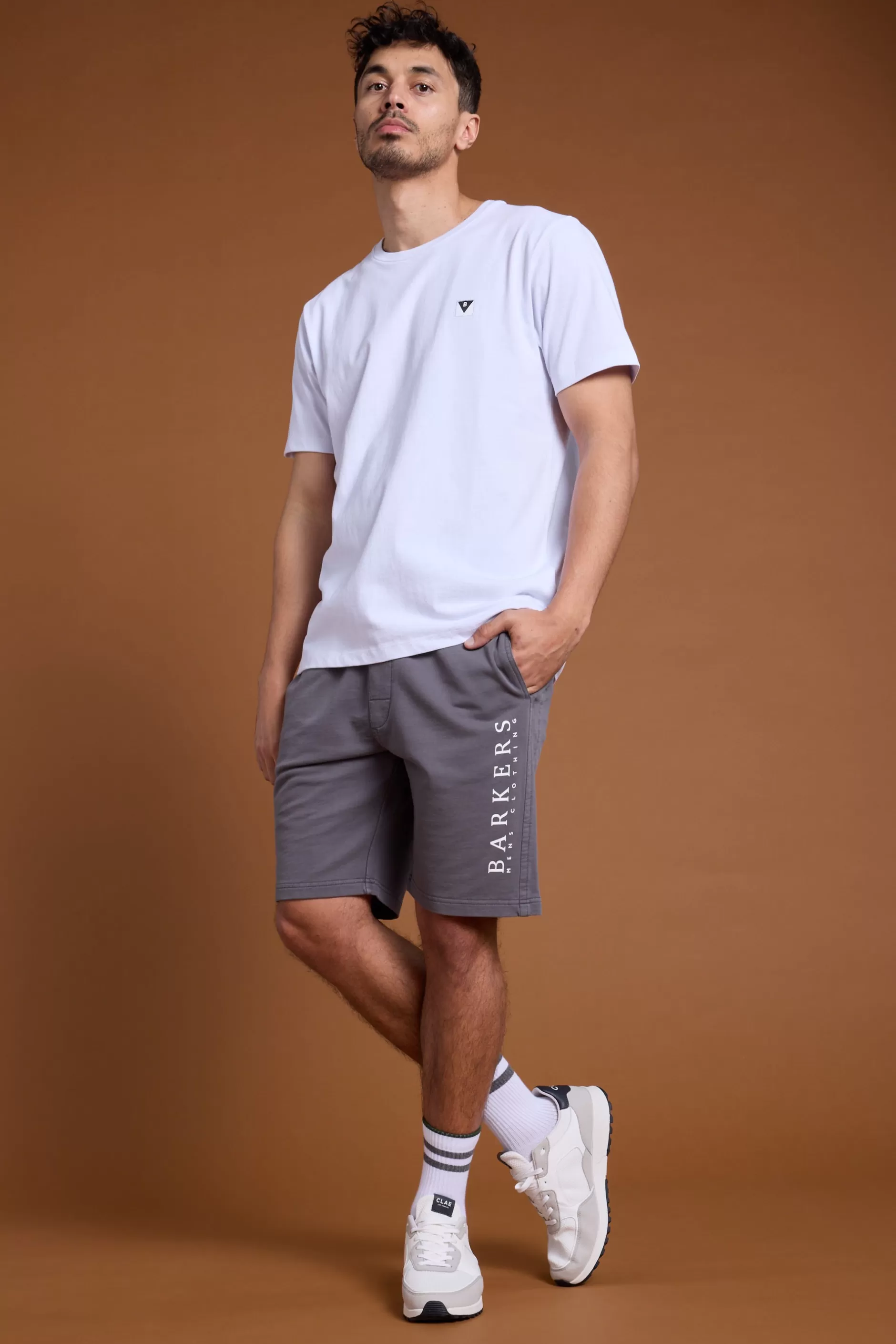 Organic Classic Print Track Short^Barkers Online