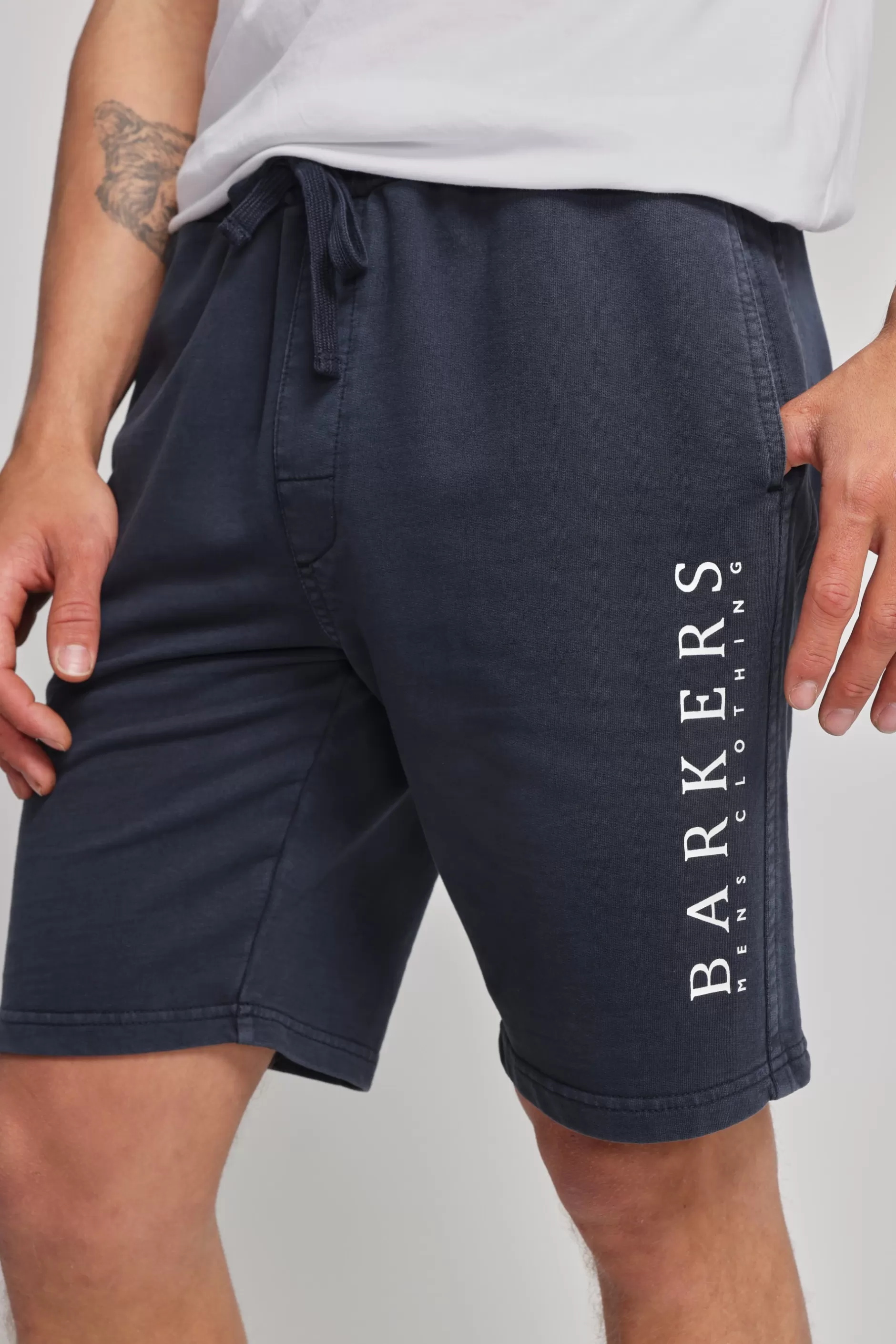 Organic Classic Print Track Short^Barkers Cheap