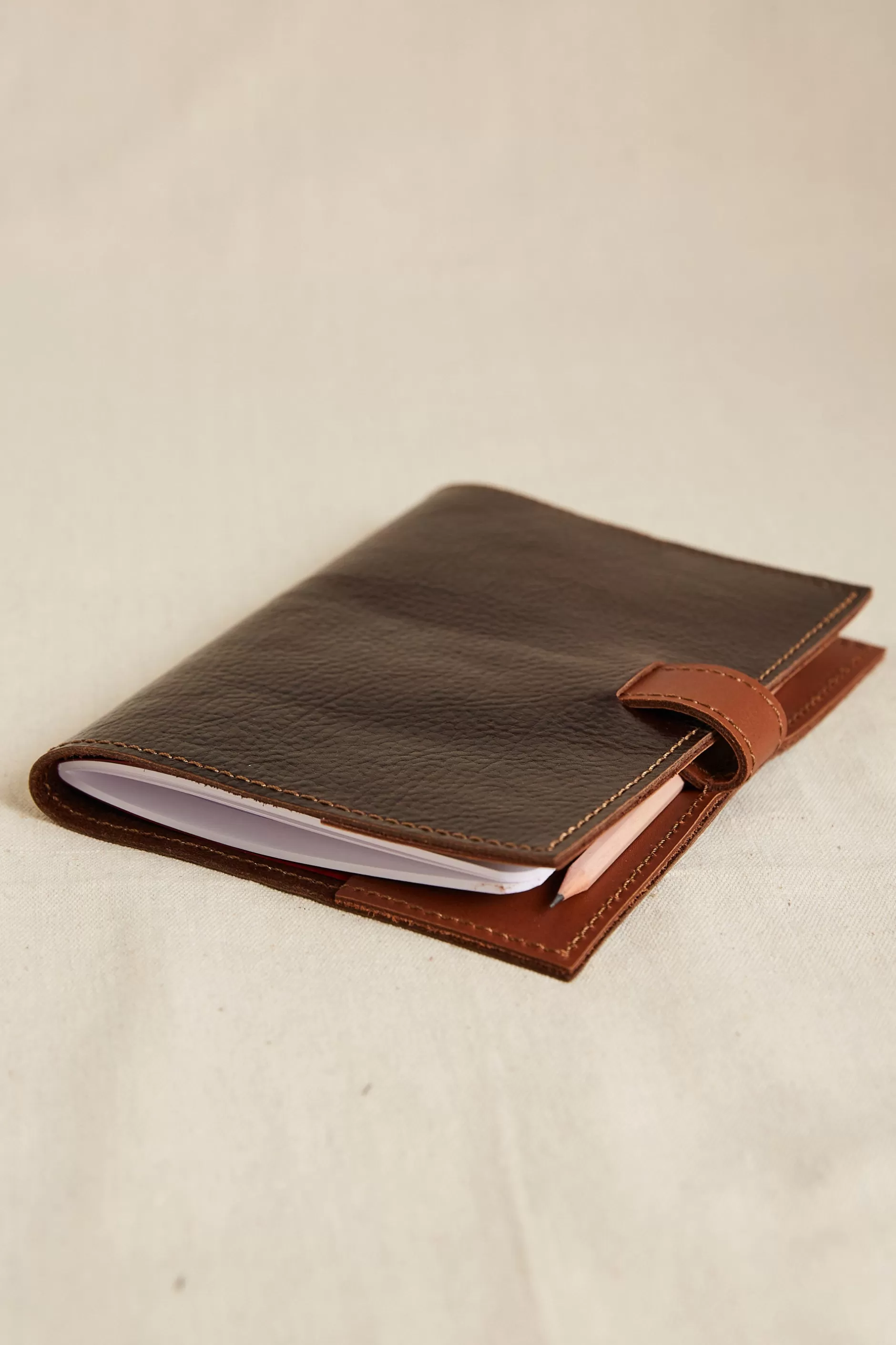 Parisian Leather A5 Notebook^Barkers Sale