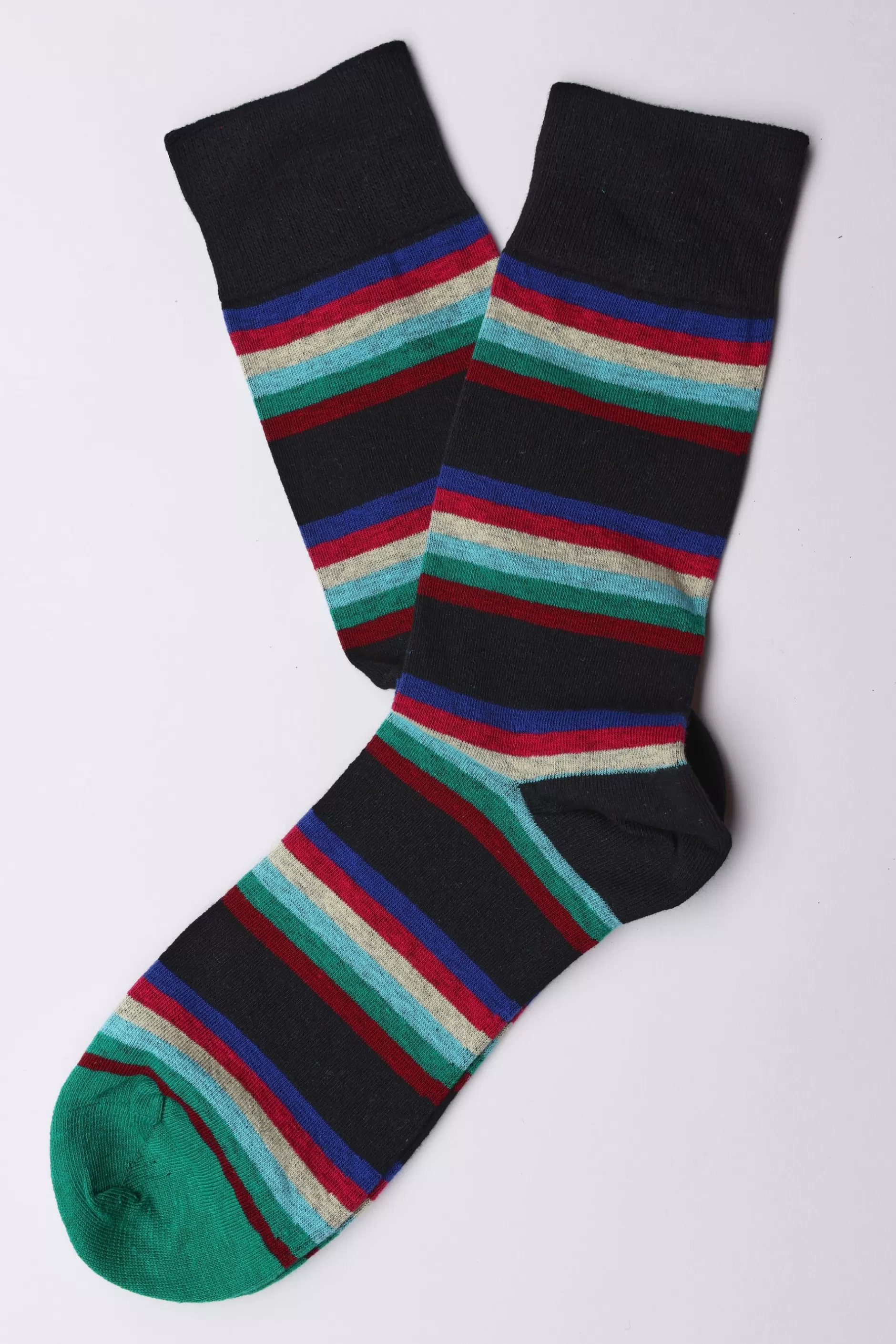 Parke Bright Stripe Sock^Barkers Discount