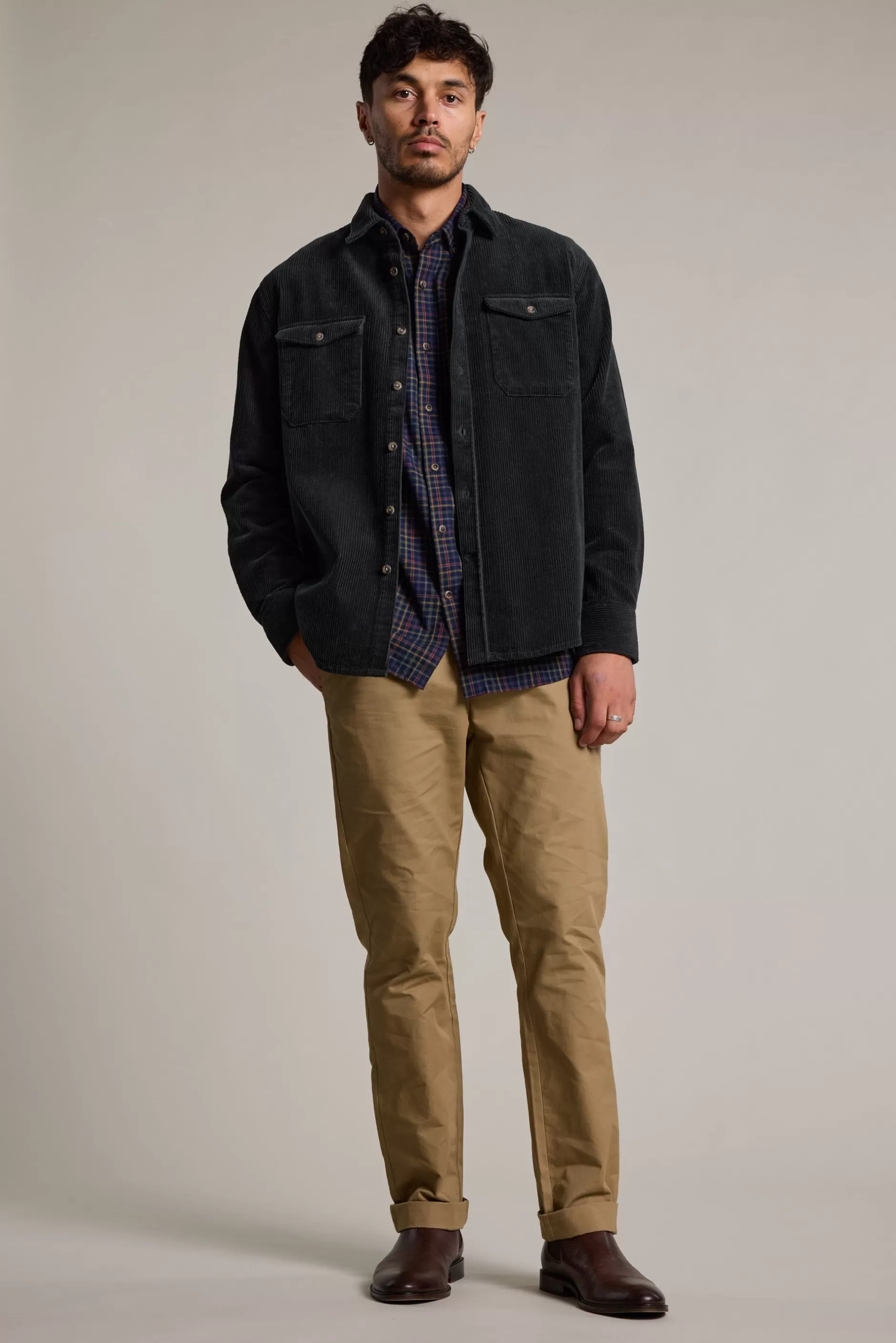 Richards Cord Overshirt^Barkers Clearance