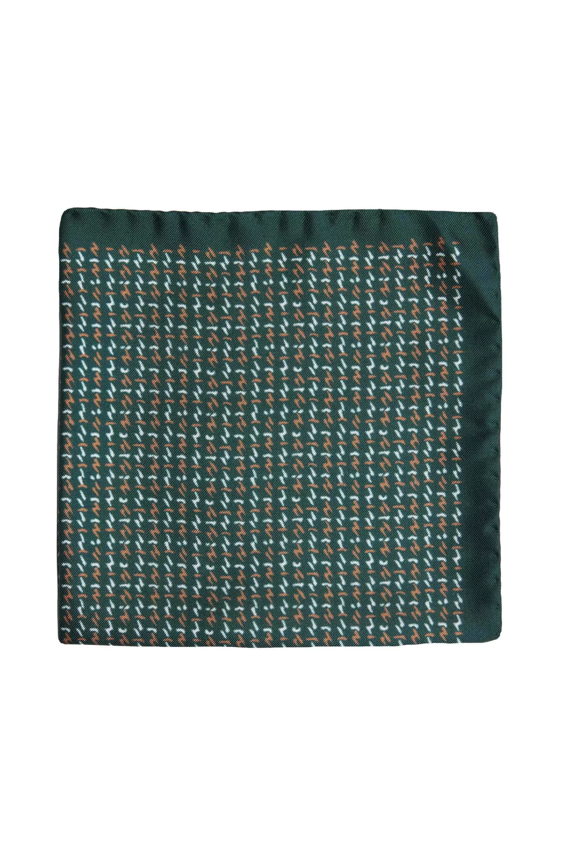 Ridge Geo Pocket Square^Barkers Discount