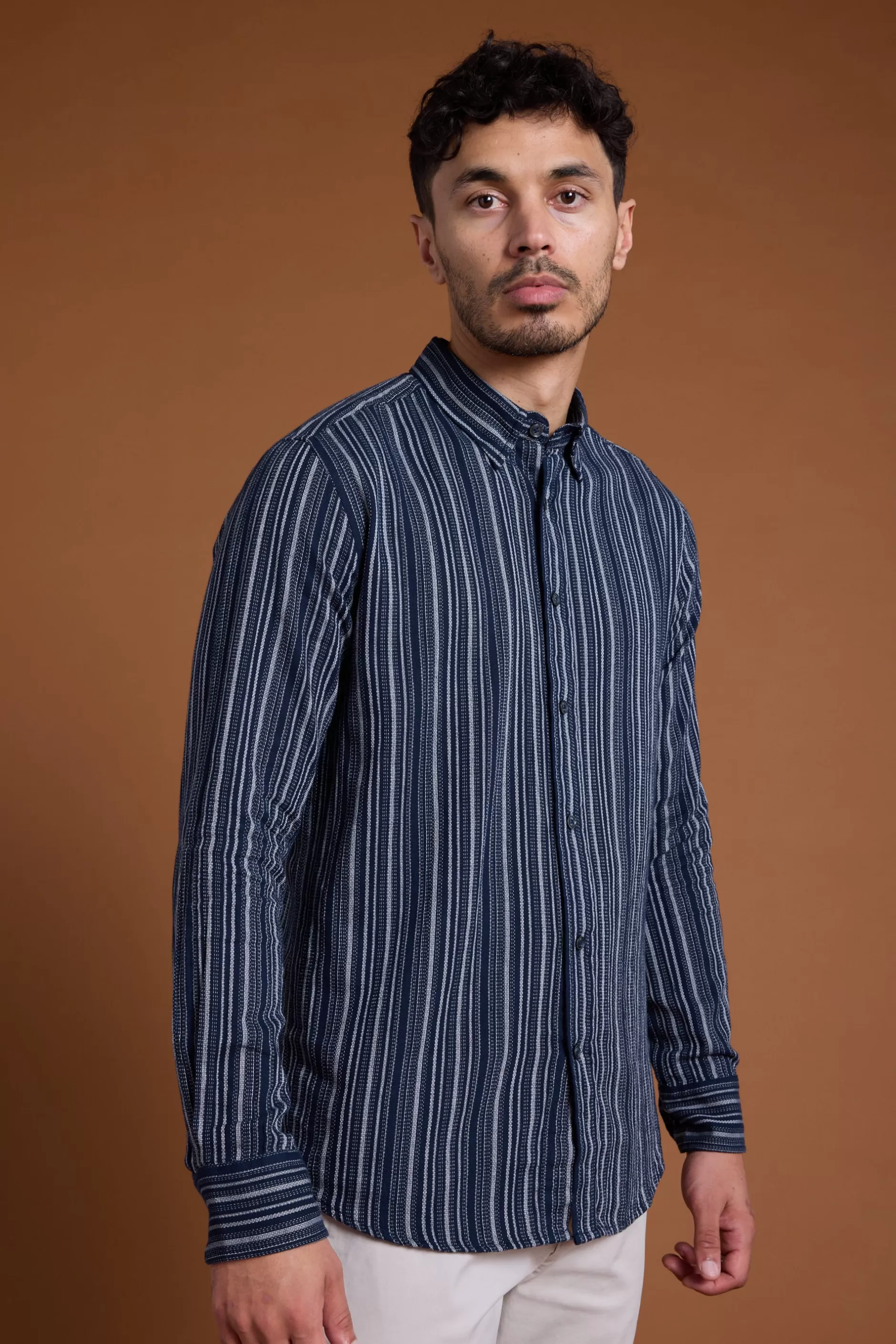 Scott Stripe Shirt^Barkers Discount