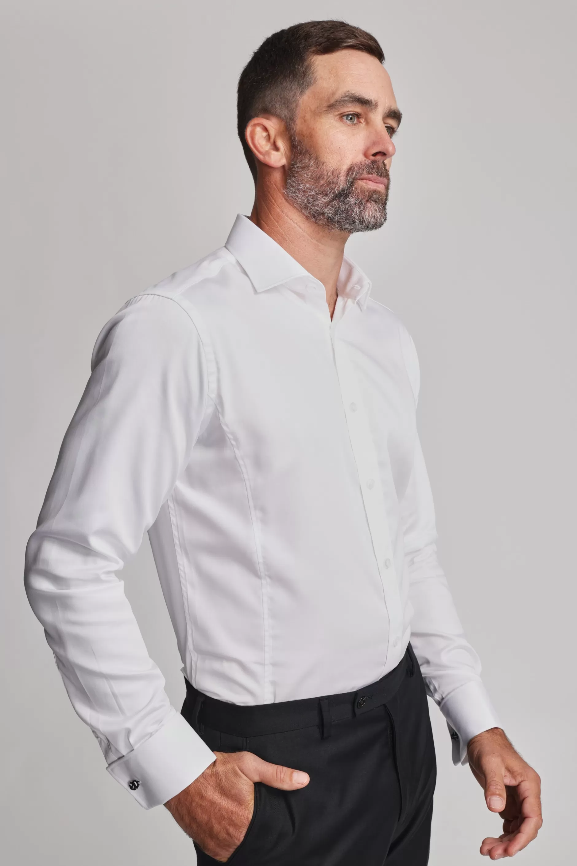 Tribeca French Cuff Shirt^Barkers Fashion