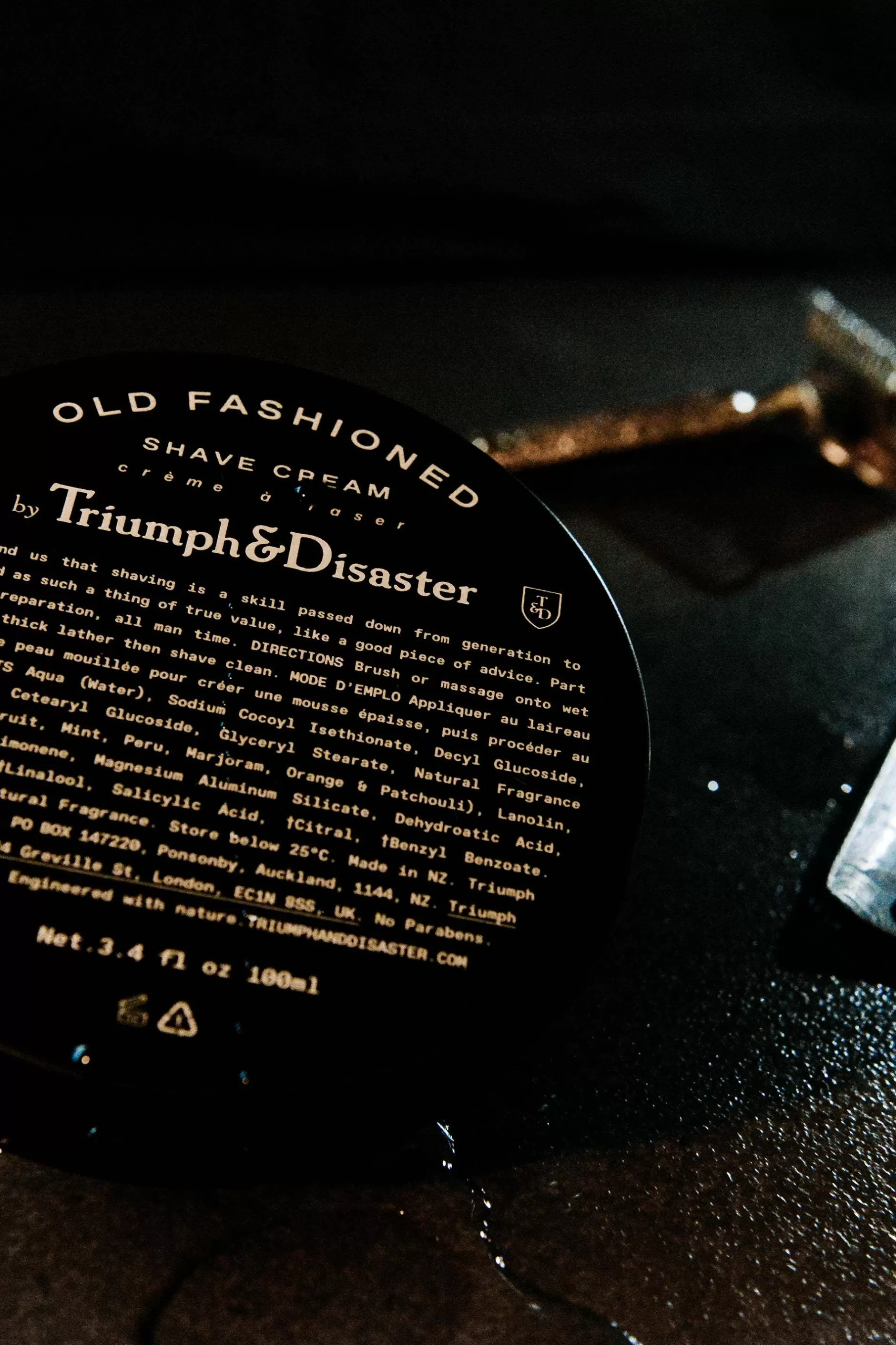 Triumph & Disaster Old Fashioned Shave Cream Jar^Barkers Shop