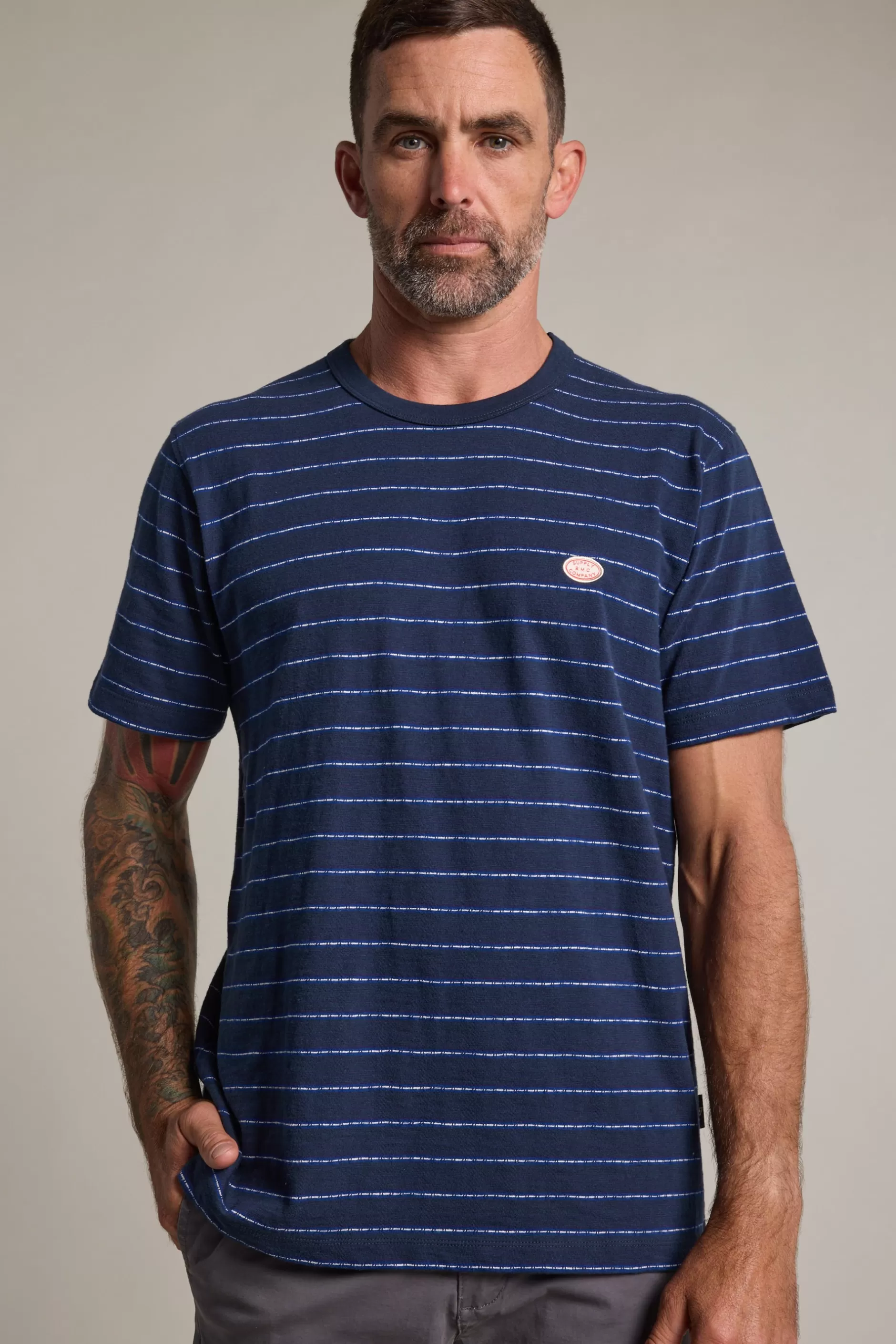 Vermont Stripe Tee^Barkers Sale