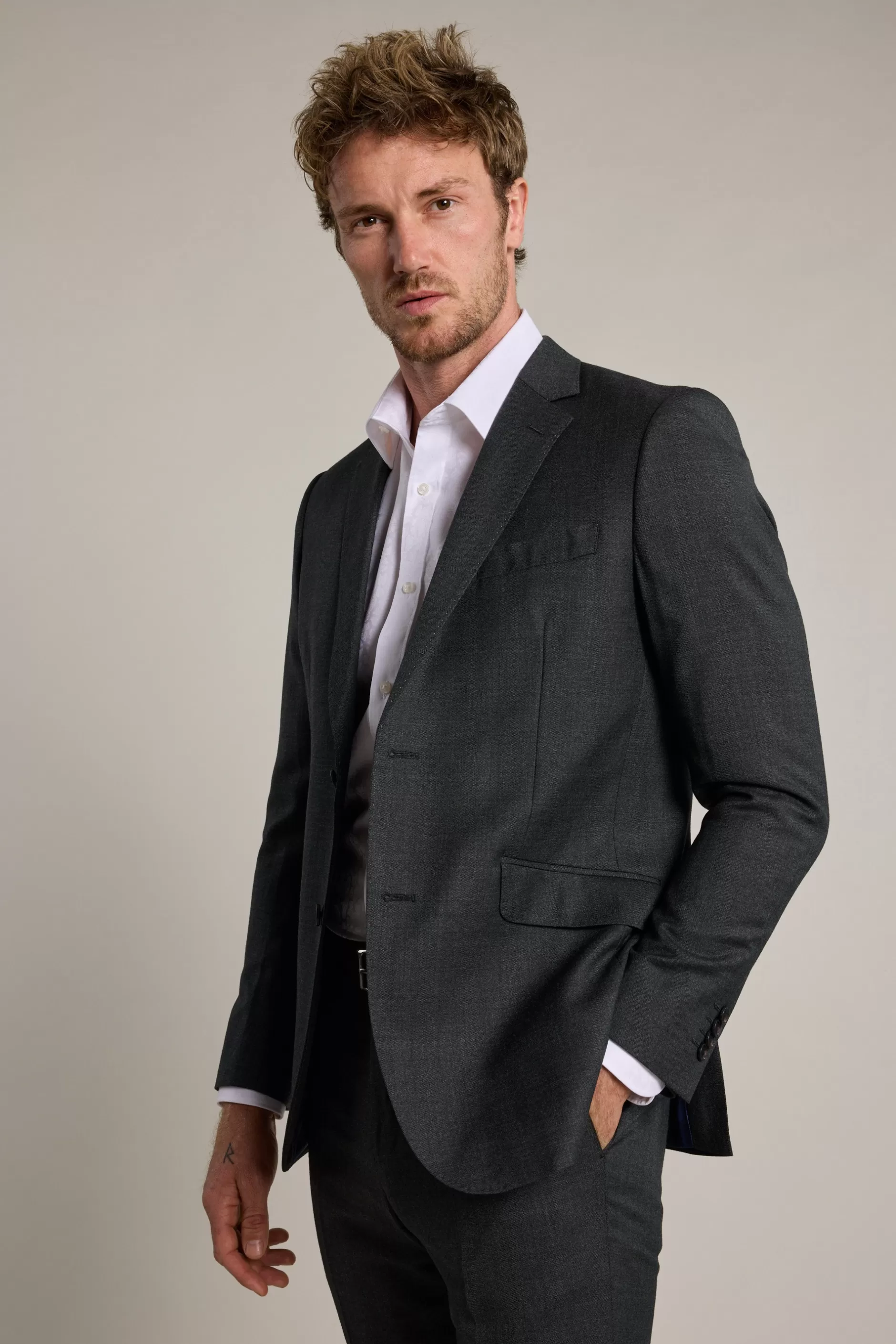 Woodmont Textured Suit Jacket^Barkers Store